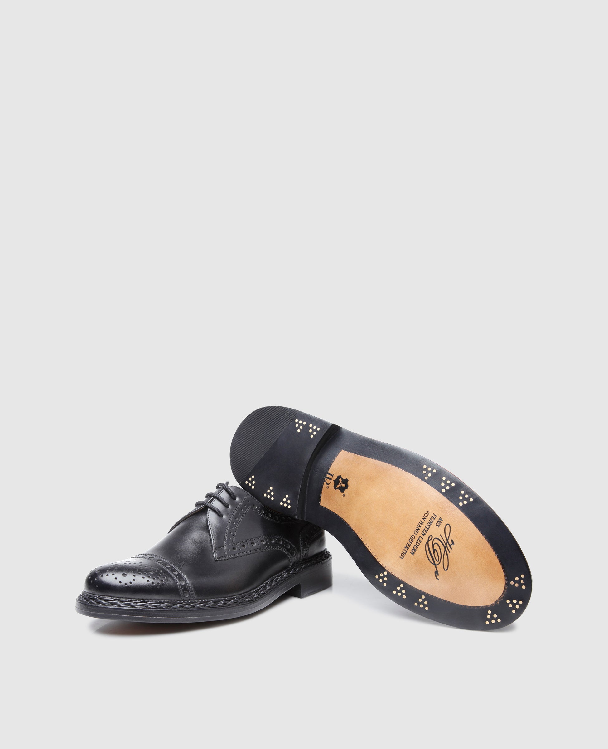 dinkelacker-buda-half-brogue-bc-derby-schwarz-boxcalf image 6