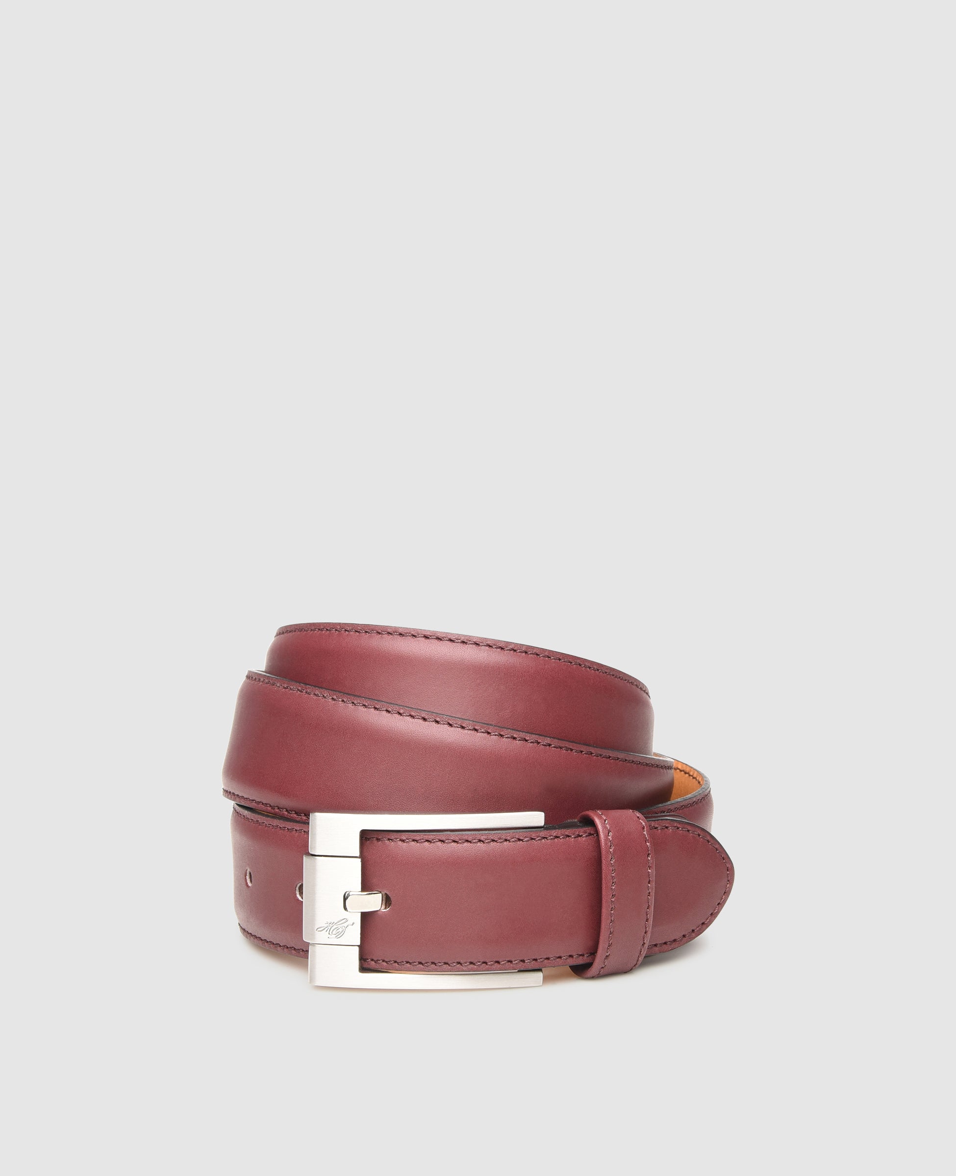dinkelacker-levente-plain-g-rtel-ac-bordeaux-antikcalf image 1