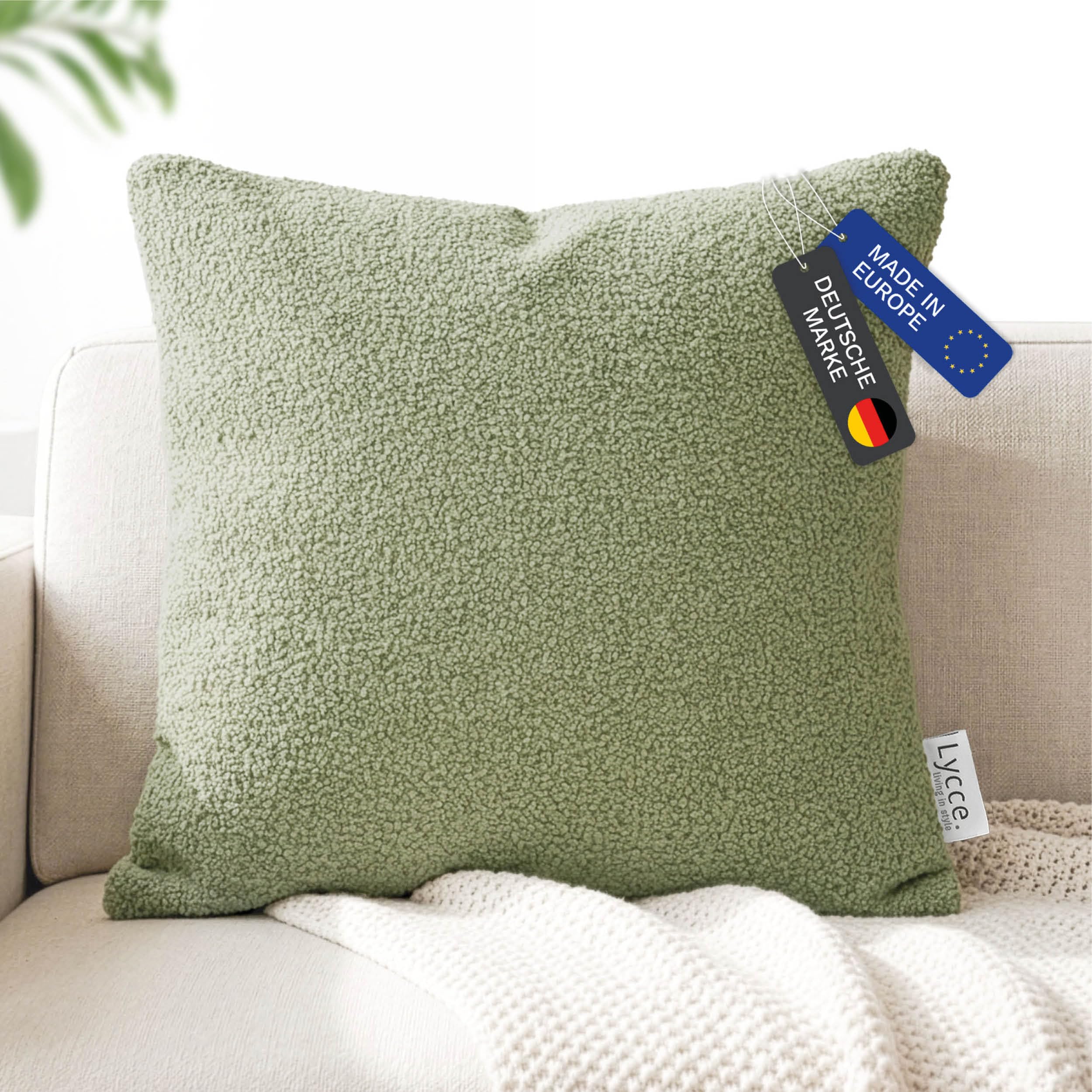 lycce-kissenh-lle-boucl-40x40-mit-rei-verschluss-salbei image 1