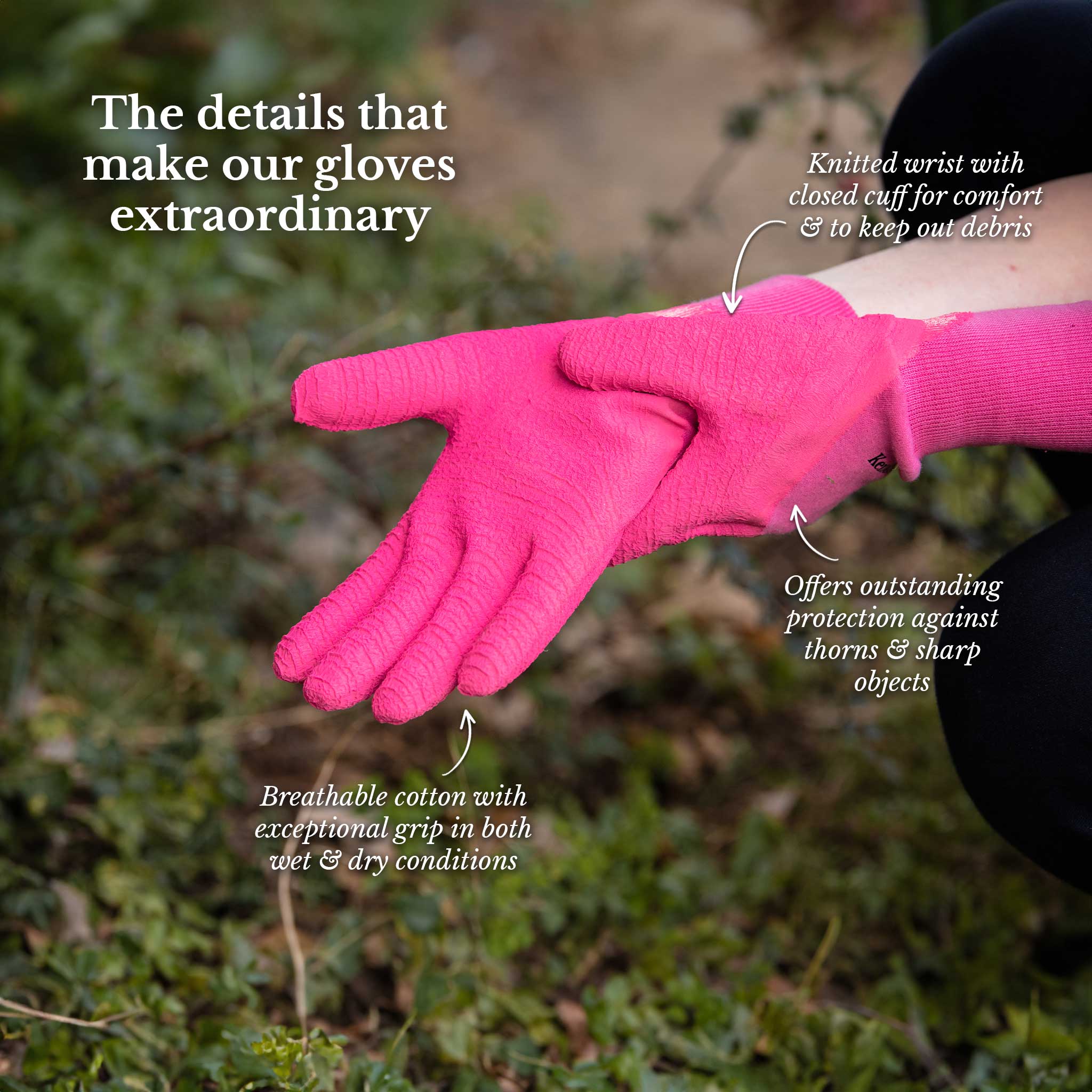 kent-stowe-pink-ultimate-allround-gartenhandschuhe-damen-small image 2