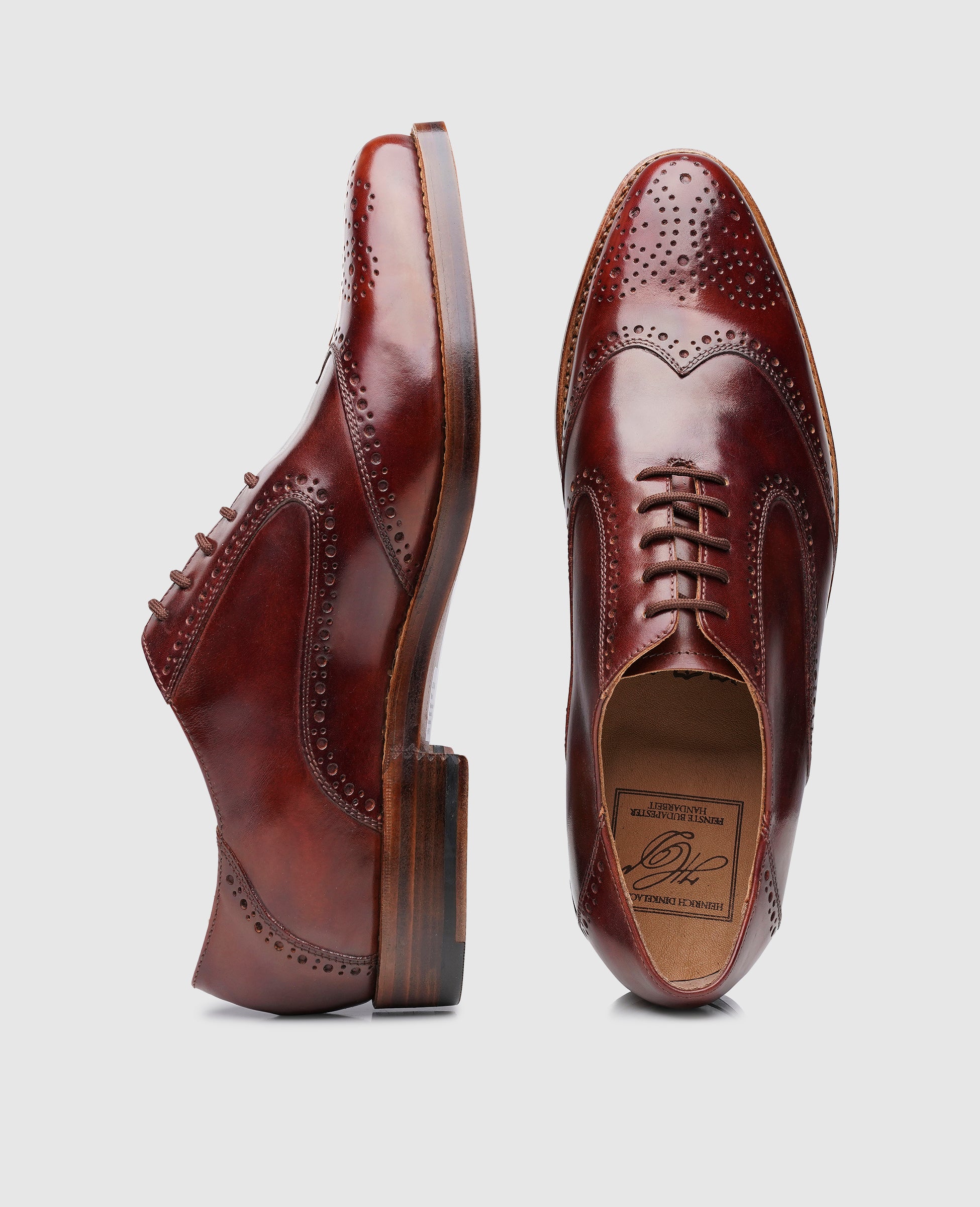 dinkelacker-milano-full-brogue-tc-oxford-whiskey-hellbraun image 5