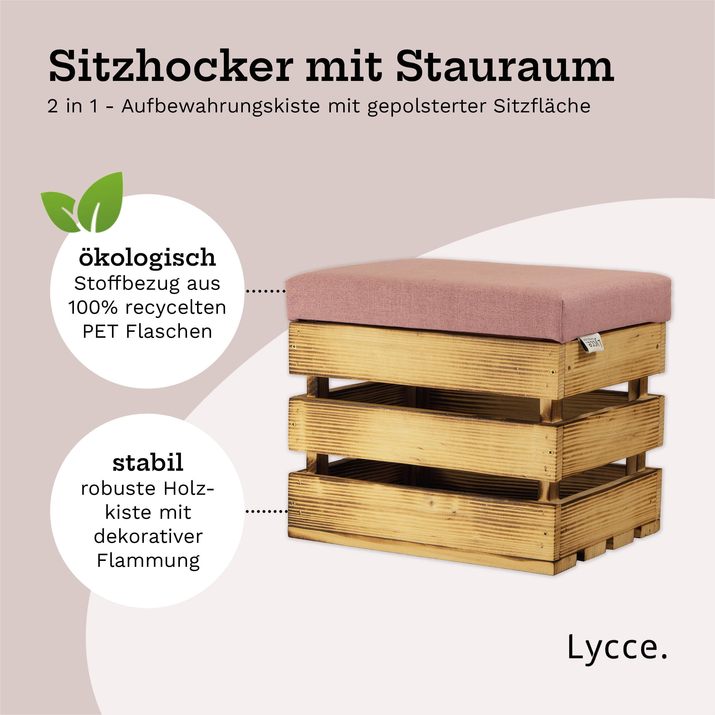 lycce-hocker-mit-stauraum-geflammt-deckel-rosa-35l-40x32x34-cm image 3
