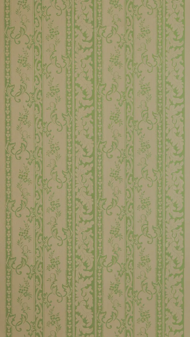 hembus-tapete-443-a-fr-ulein-klara-gr-n-papiertapete image 1