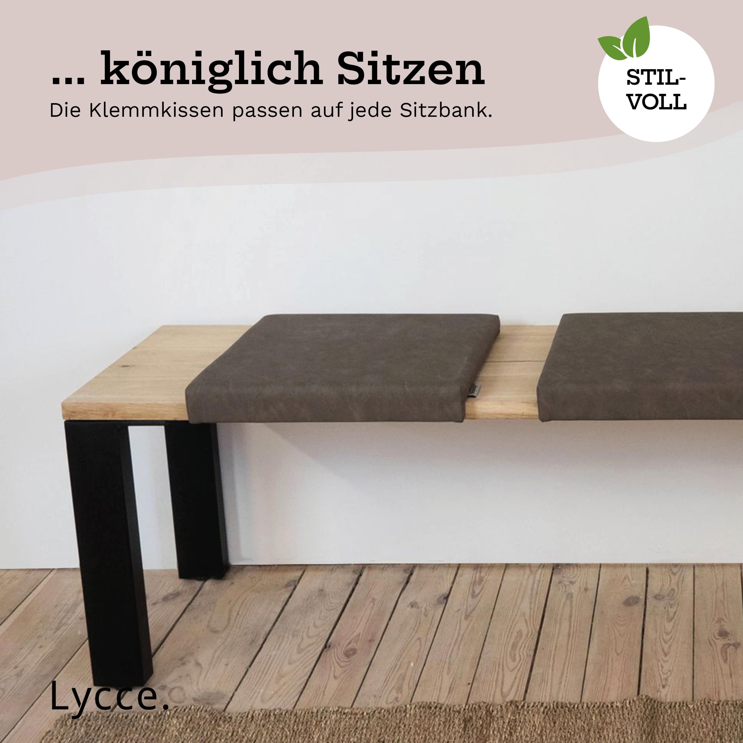 lycce-bankauflage-klemmkissen-1-leiste-wildlederoptik-taupe-f-r-bank-ab-35-cm image 5