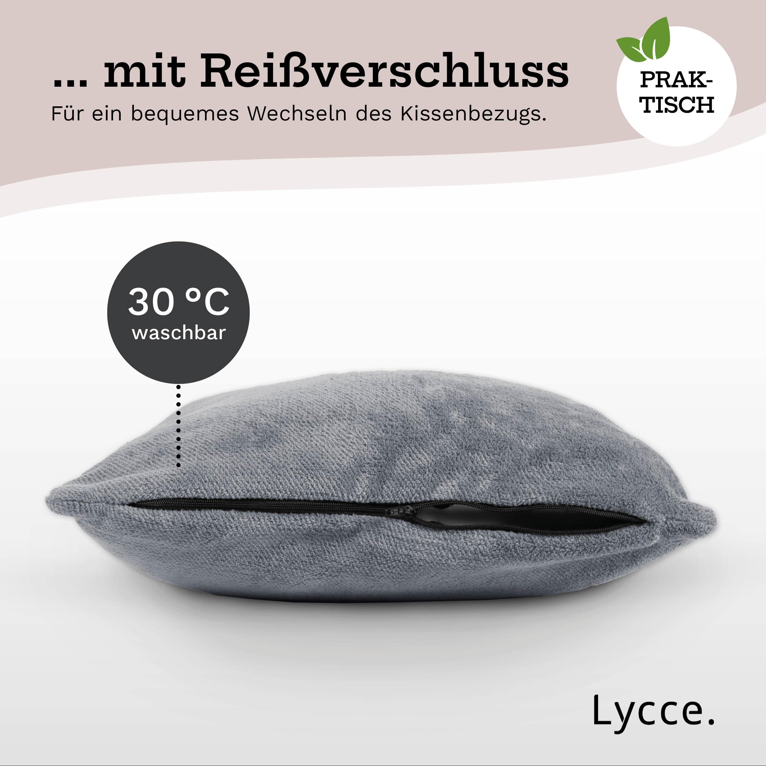 lycce-kissenbezug-sorriso-samt-grau-50-x-30-cm image 5