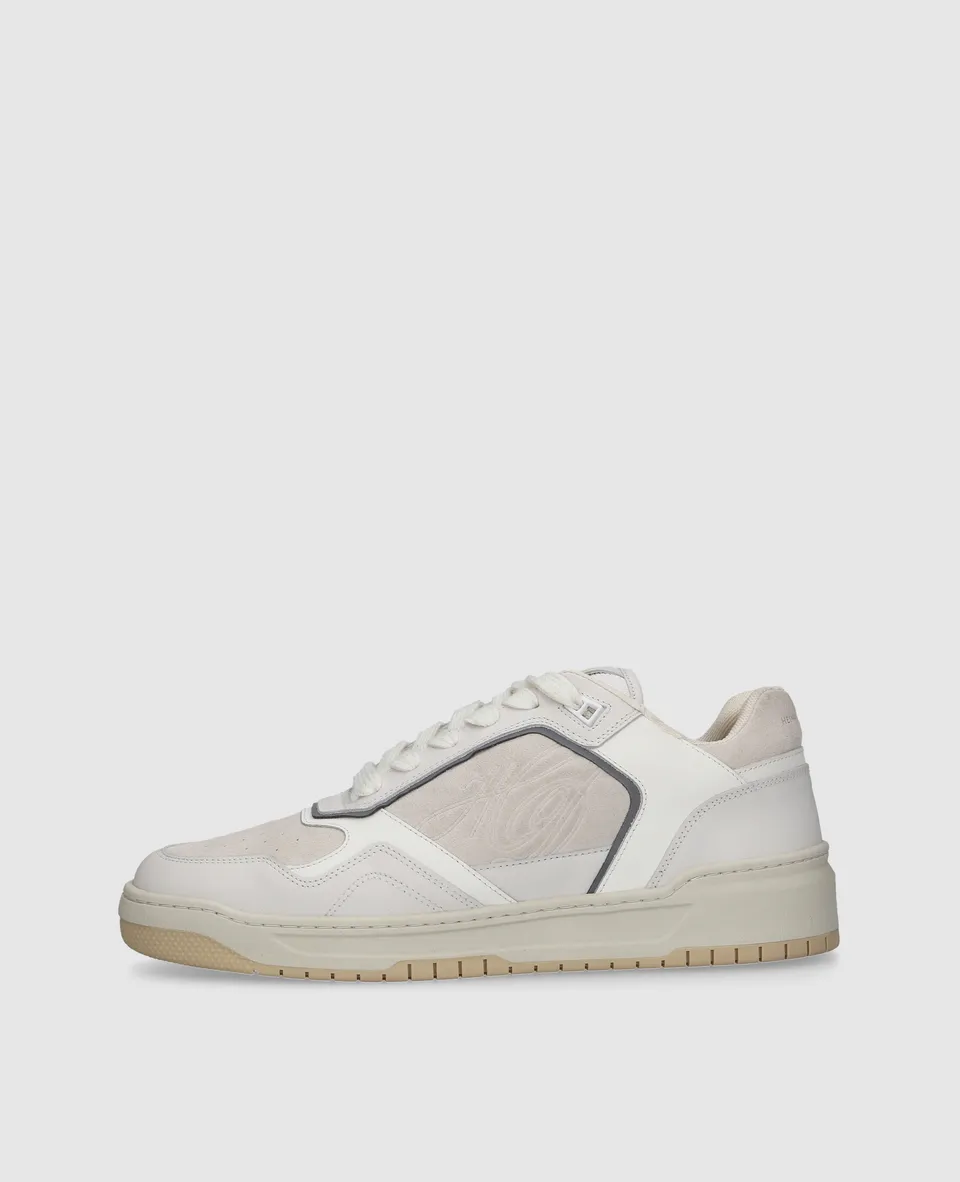dinkelacker-los-angeles-sneaker-cl-wei-veloursleder image 1
