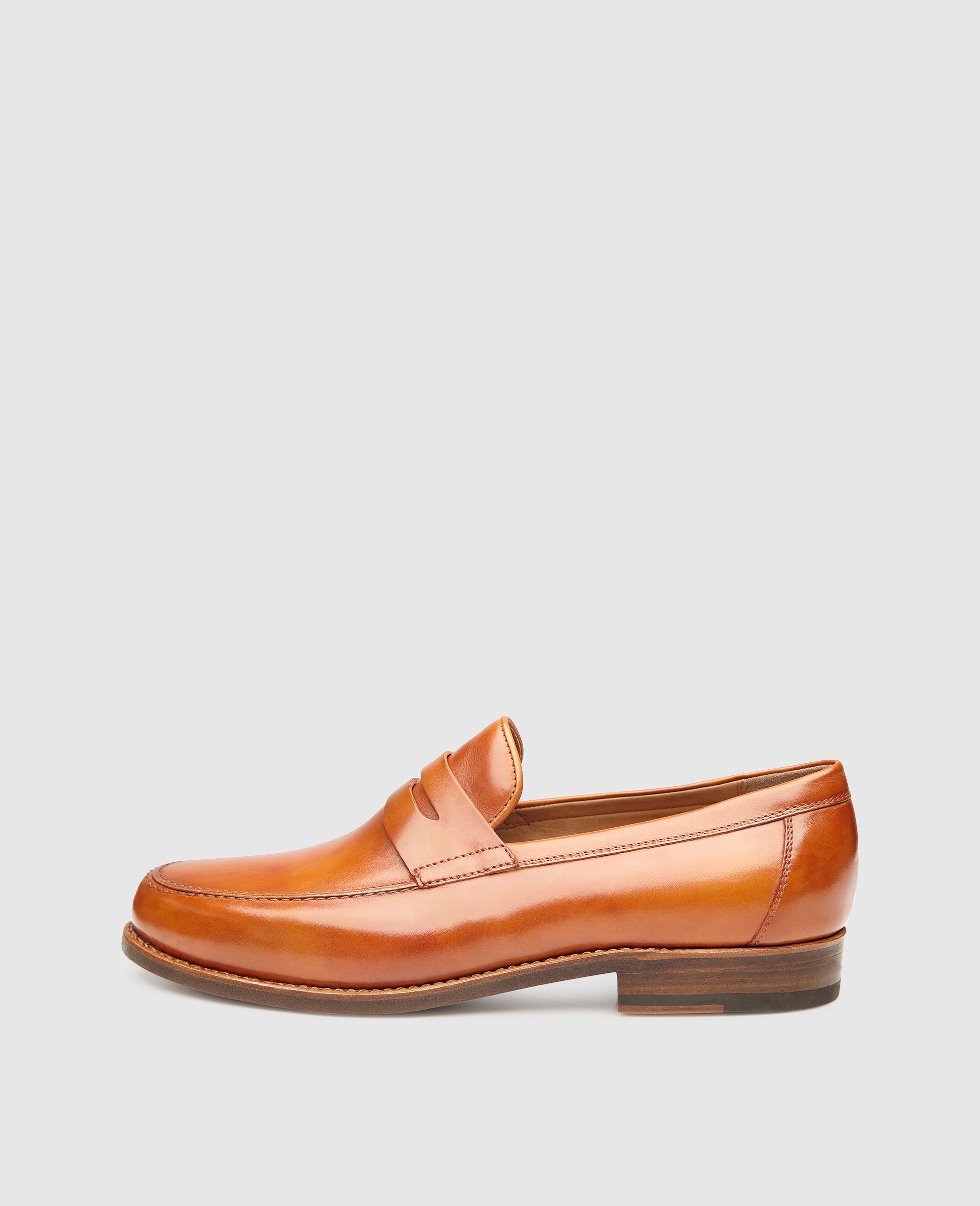 dinkelacker-wien-plain-tc-penny-loafer-cognac image 1
