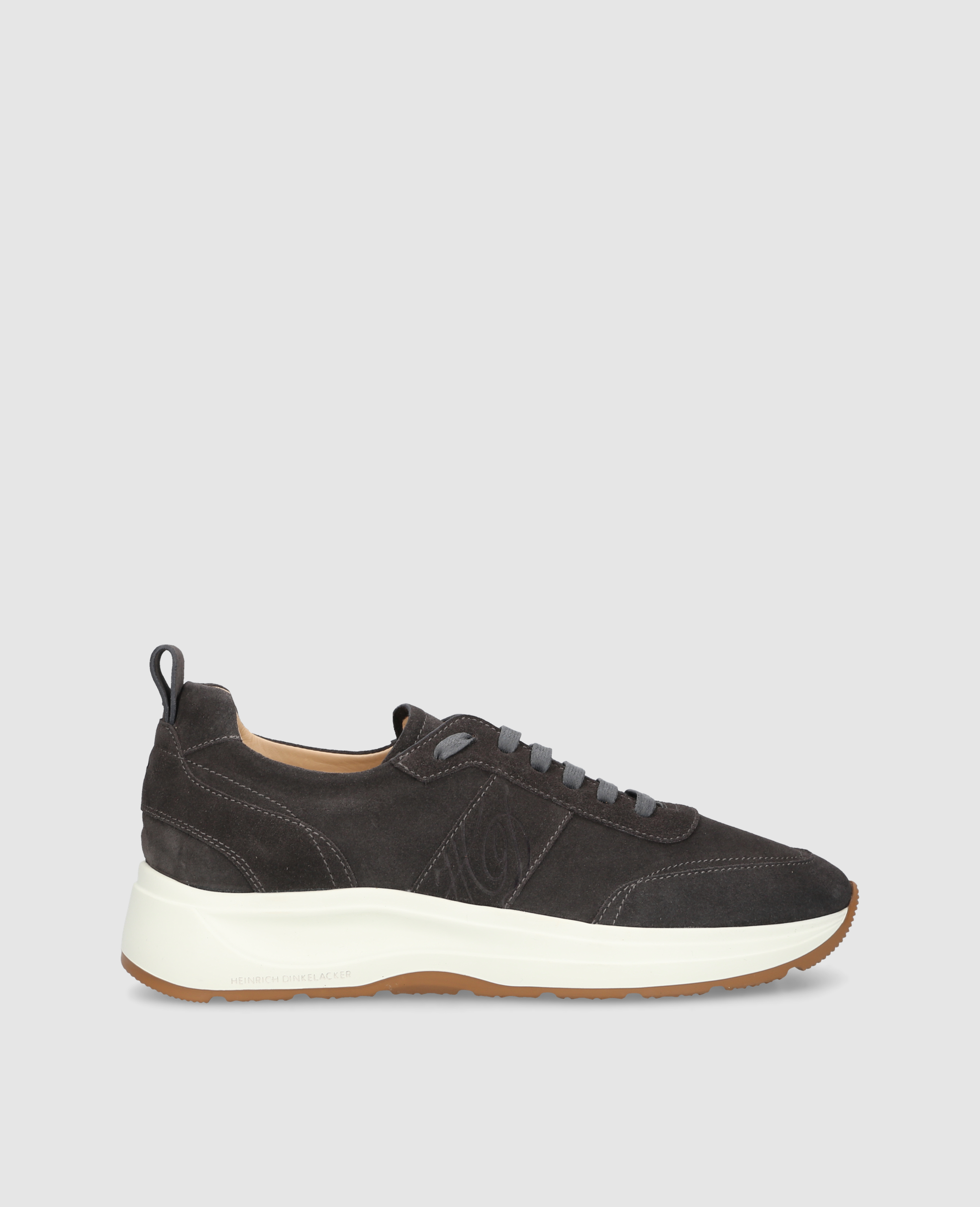 dinkelacker-toronto-sneaker-v-sneaker-dunkelgrau-veloursleder image 6