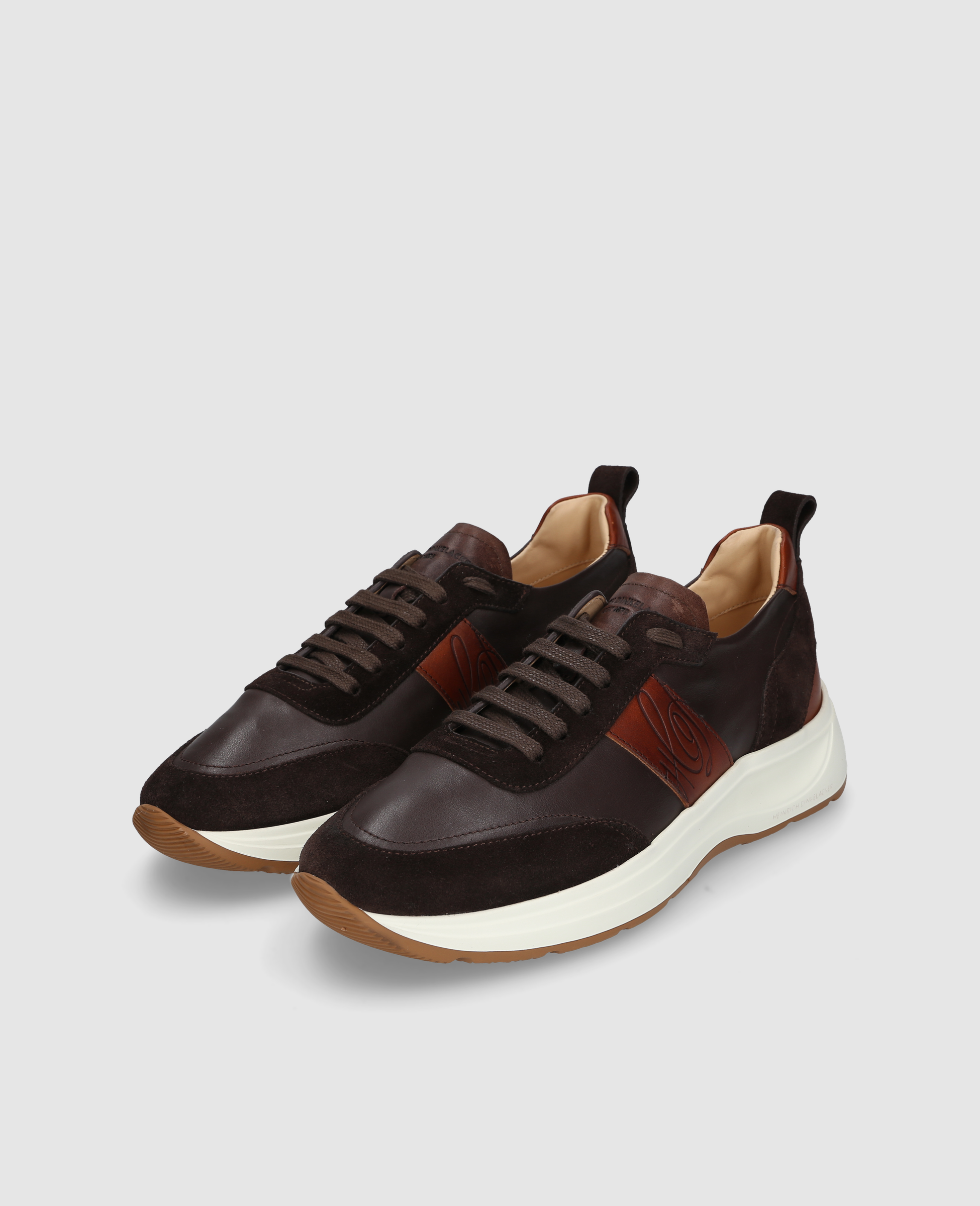 dinkelacker-toronto-sneaker-cl-dunkelbraun-braun-aus-vachetta-leder image 2
