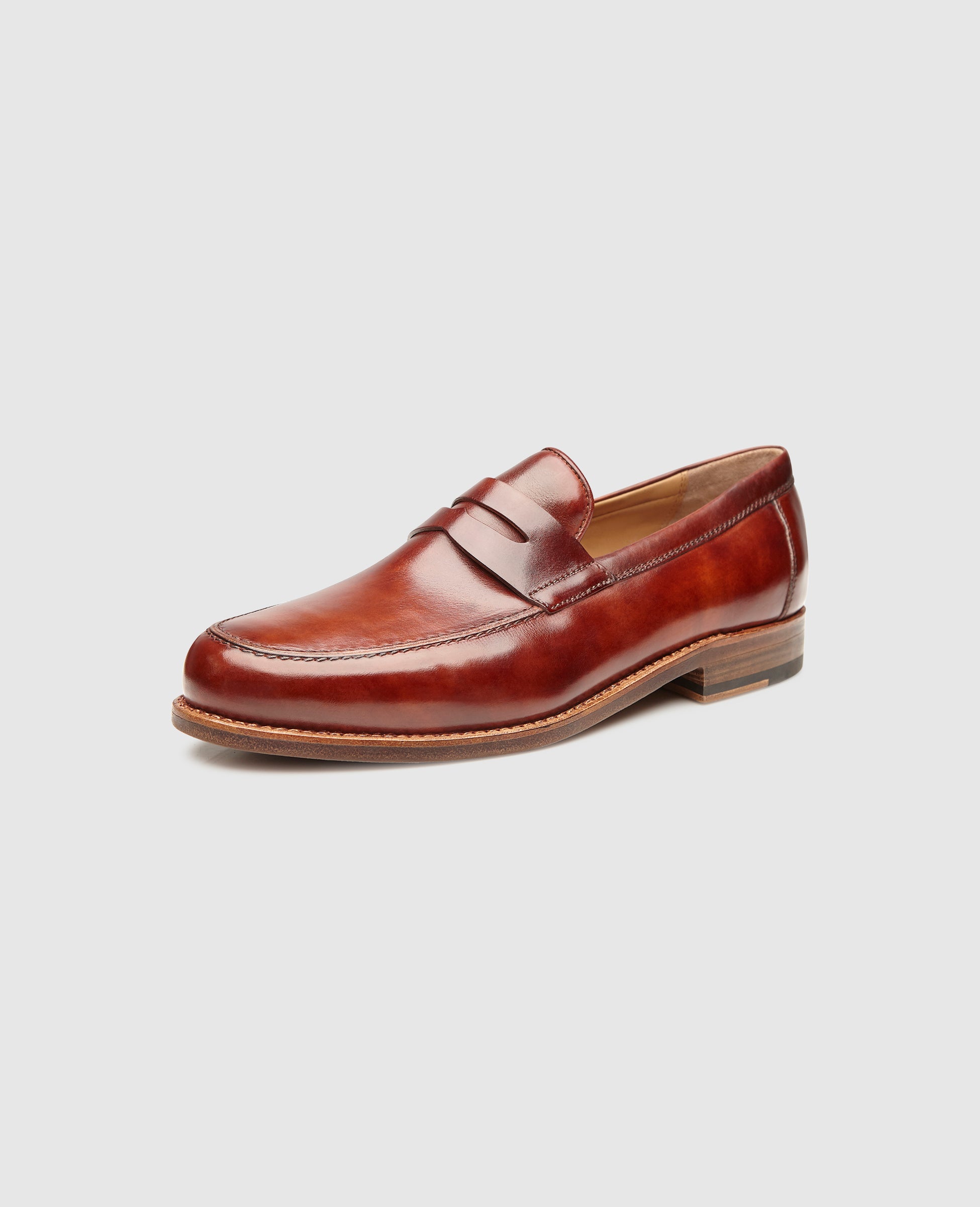 dinkelacker-wien-plain-tc-penny-loafer-whiskey-toscana-calf image 2