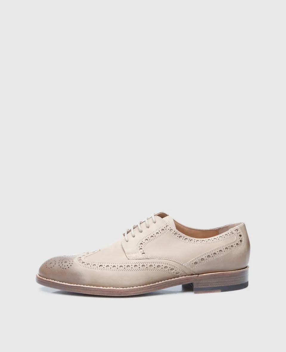 dinkelacker-luzern-full-brogue-j-herrenschuh-sand image 1