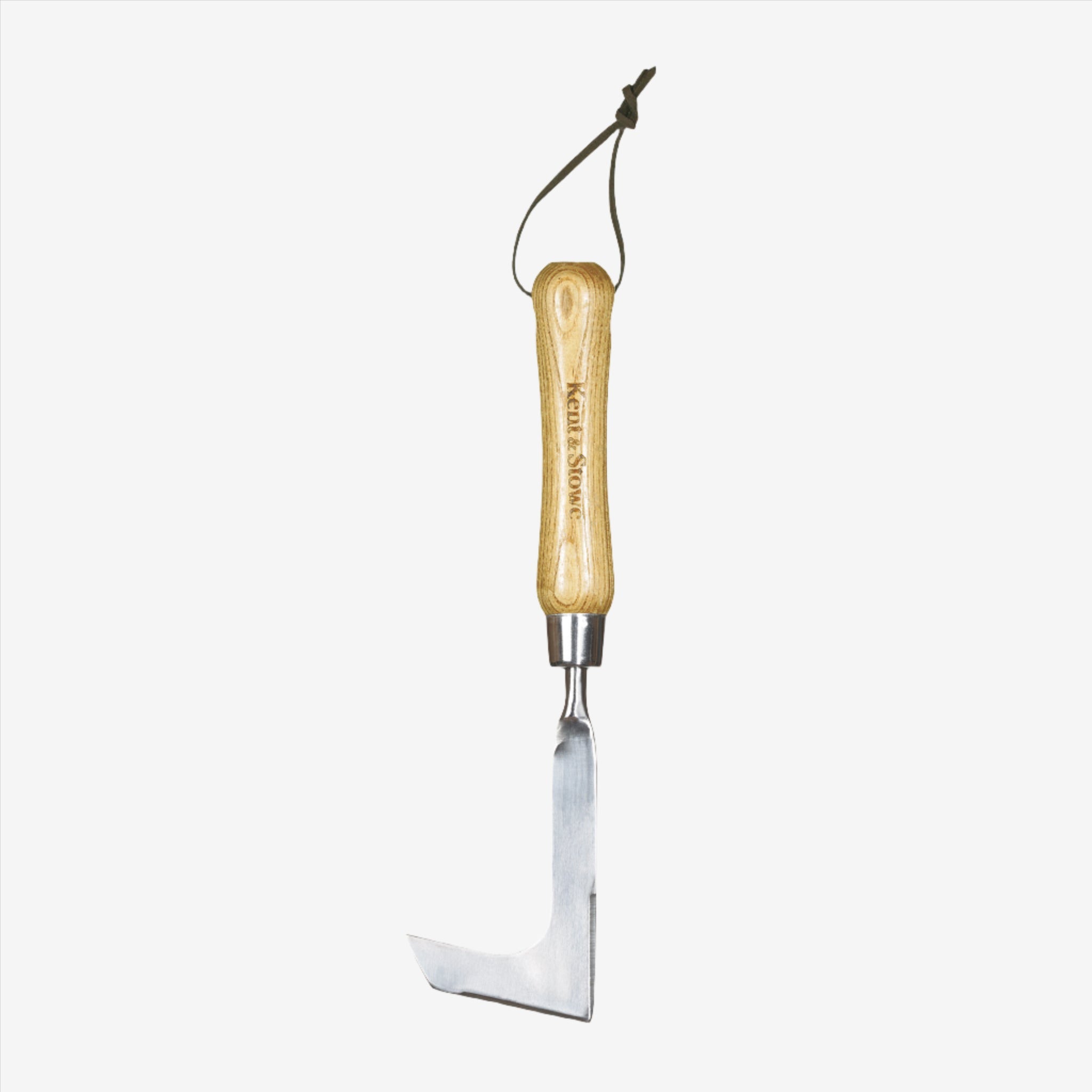 kent-stowe-edelstahl-hand-unkrautmesser-mit-eschenholzgriff image 1