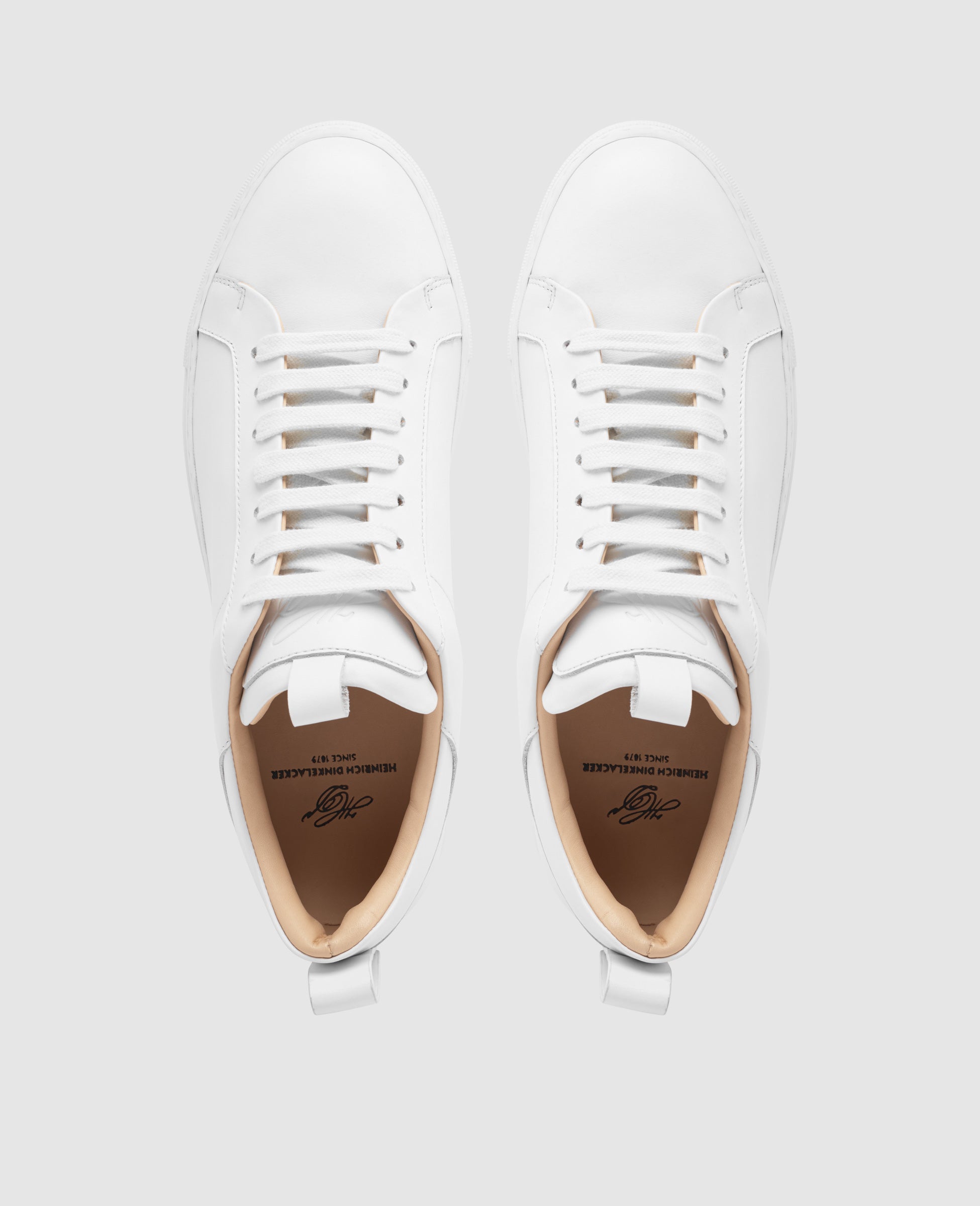 dinkelacker-turin-court-sneaker-np-wei-kalbsnappa image 6
