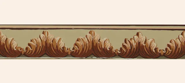 hembus-borte-111-wellenkamm-papiertapeten-borte-7-6-cm-biedermeier-braun-beige image 1