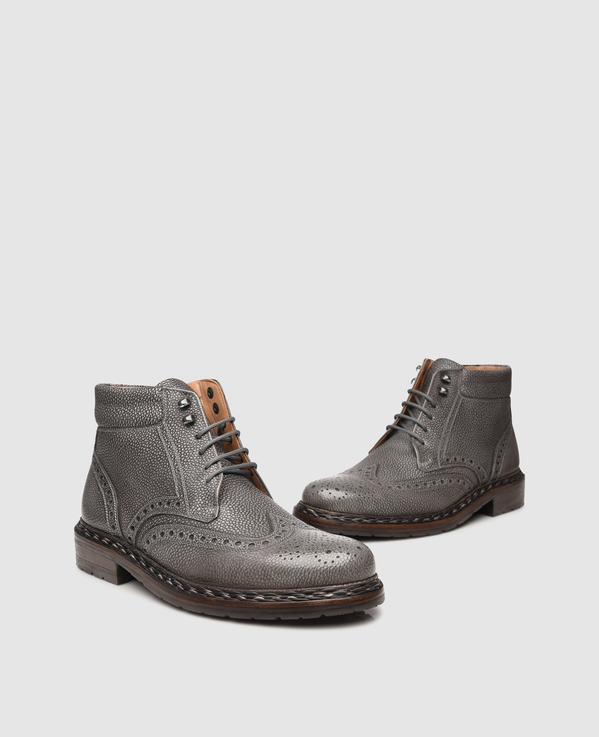 dinkelacker-buda-full-brogue-ag-boot-grau-gepr-gt-kalbsleder image 5