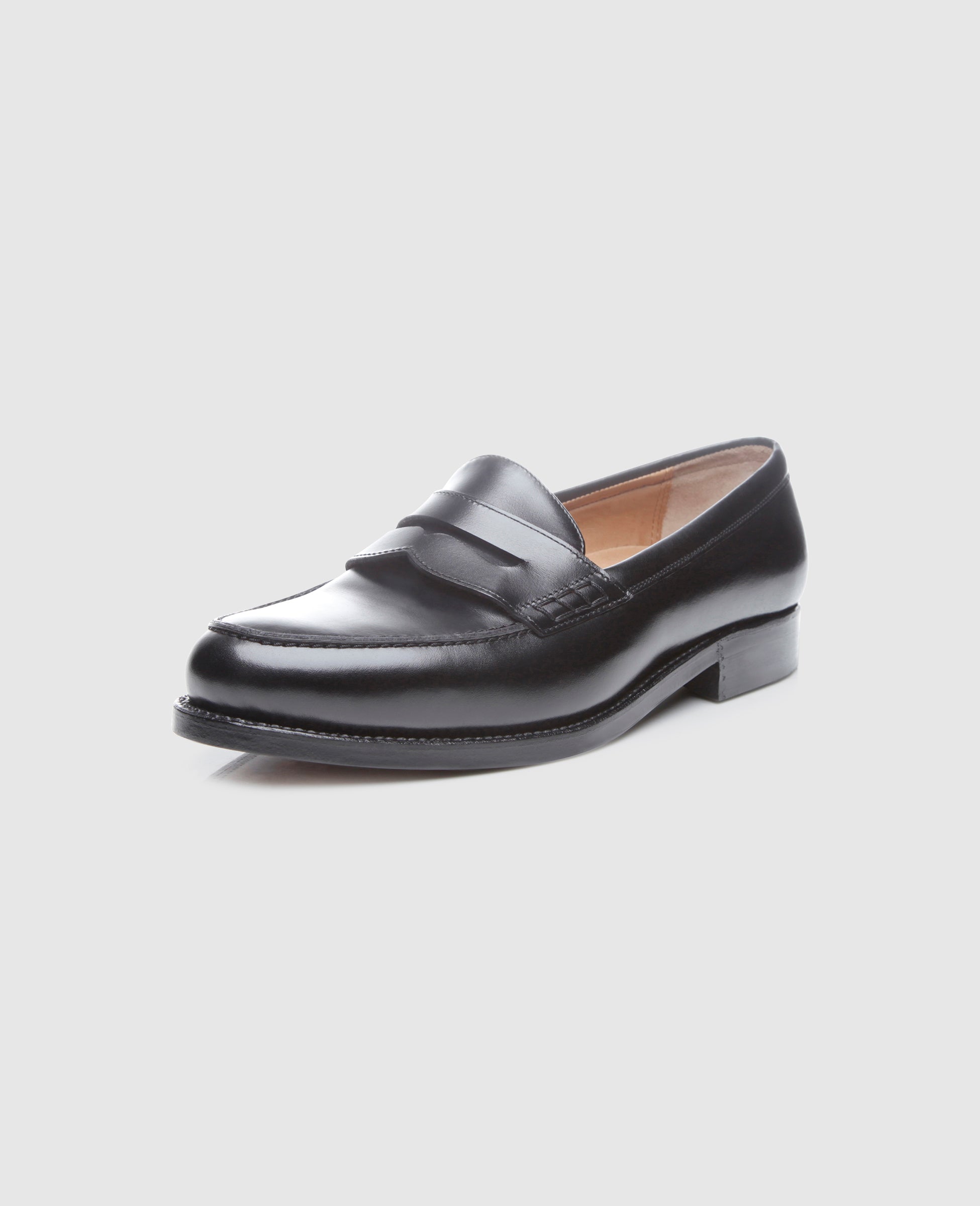 dinkelacker-janosh-k-plain-ac-schwarz-penny-loafer-weit-antik-calf image 2