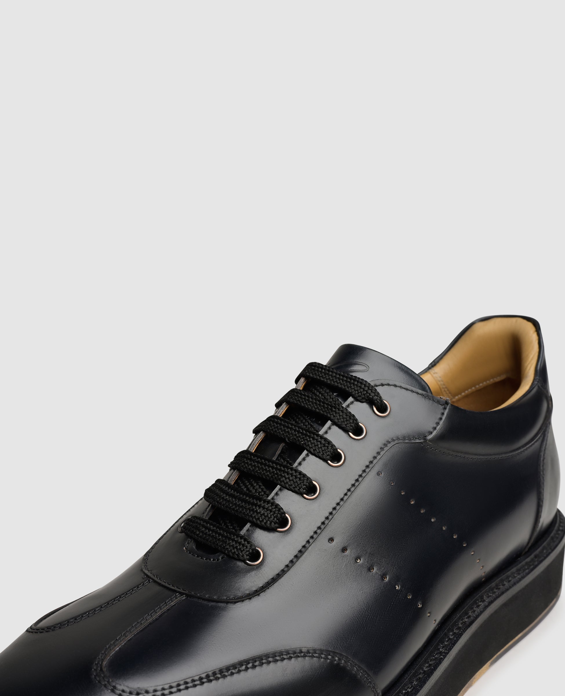 dinkelacker-london-sneaker-c-schwarz-cordovan image 6