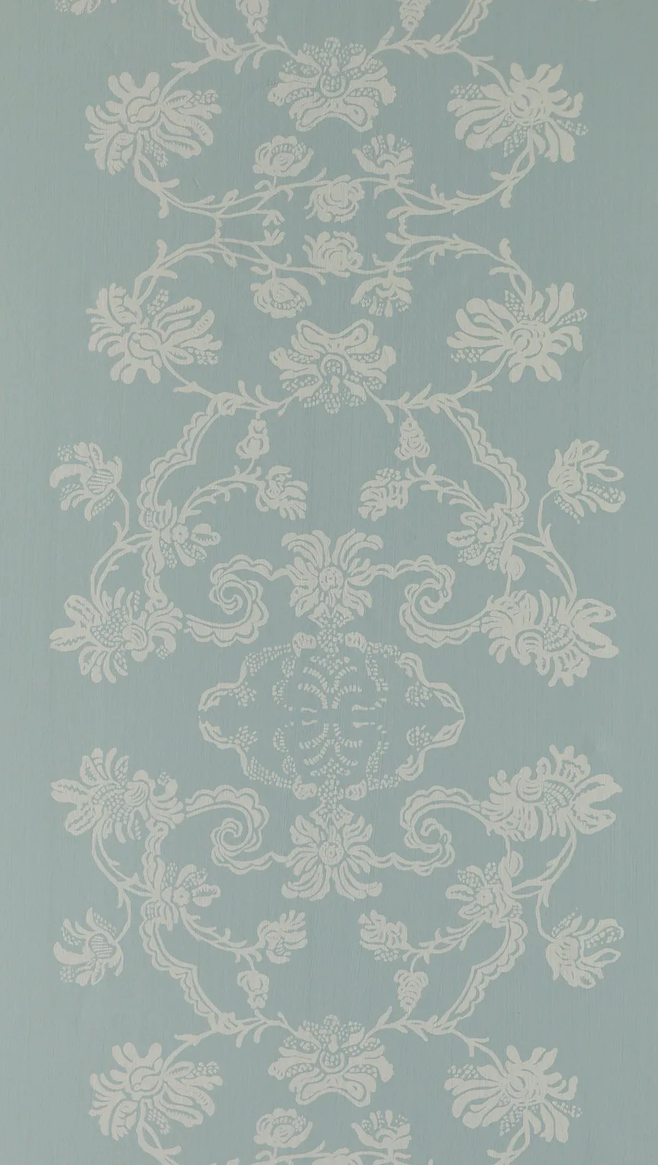 hembus-tapete-4072-chrysanthemen-blau-papiertapete image 1
