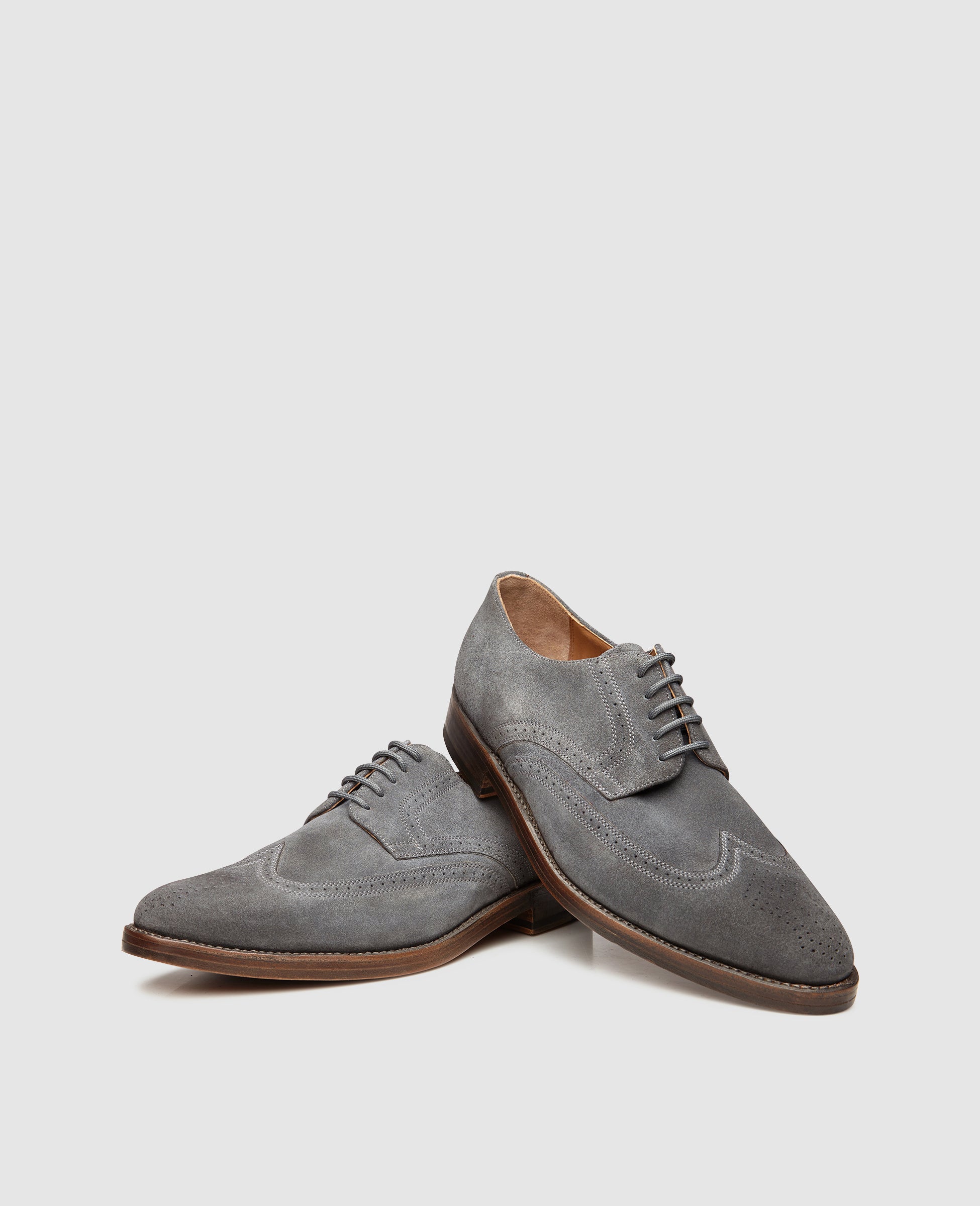 dinkelacker-milano-full-brogue-v-derby-grau-kalbsvelours image 4
