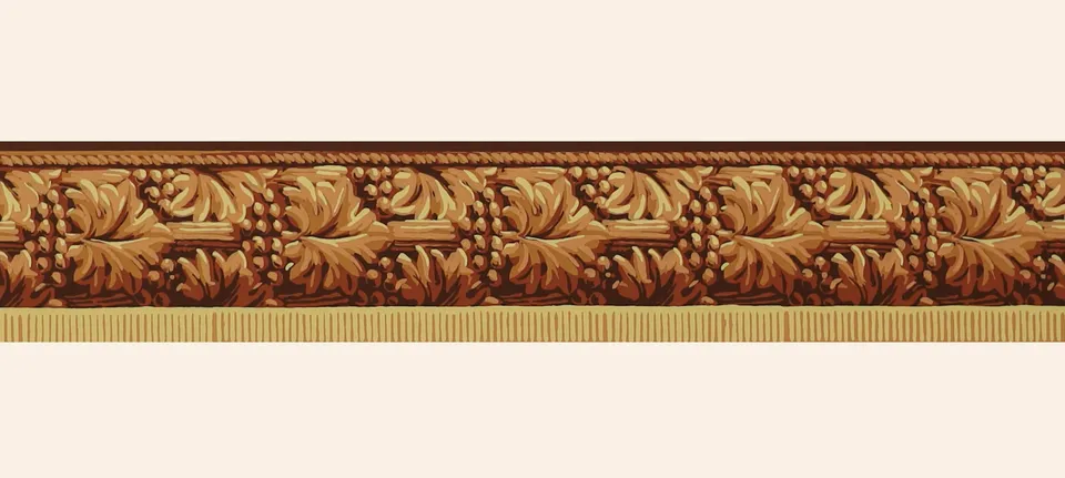 hembus-borte-170-weinlaub-biedermeier-borte-braun image 1