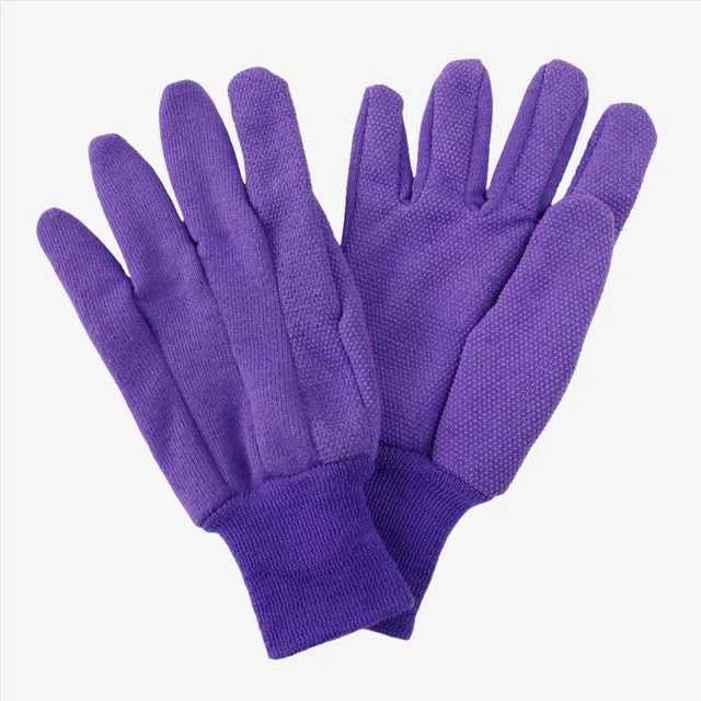 kent-stowe-purple-jersey-baumwoll-handschuhe-mit-grip-damen-medium image 1