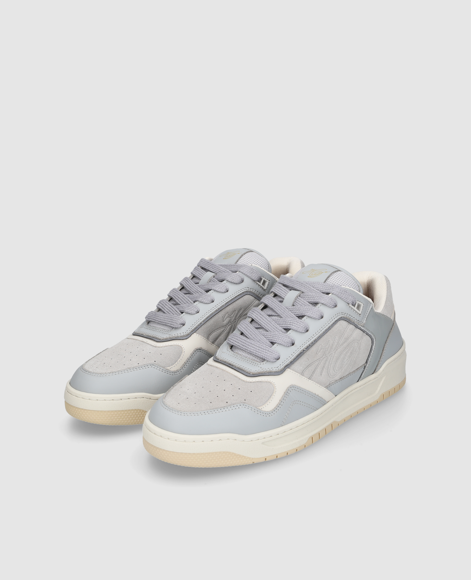 dinkelacker-los-angeles-sneaker-cl-grau image 3