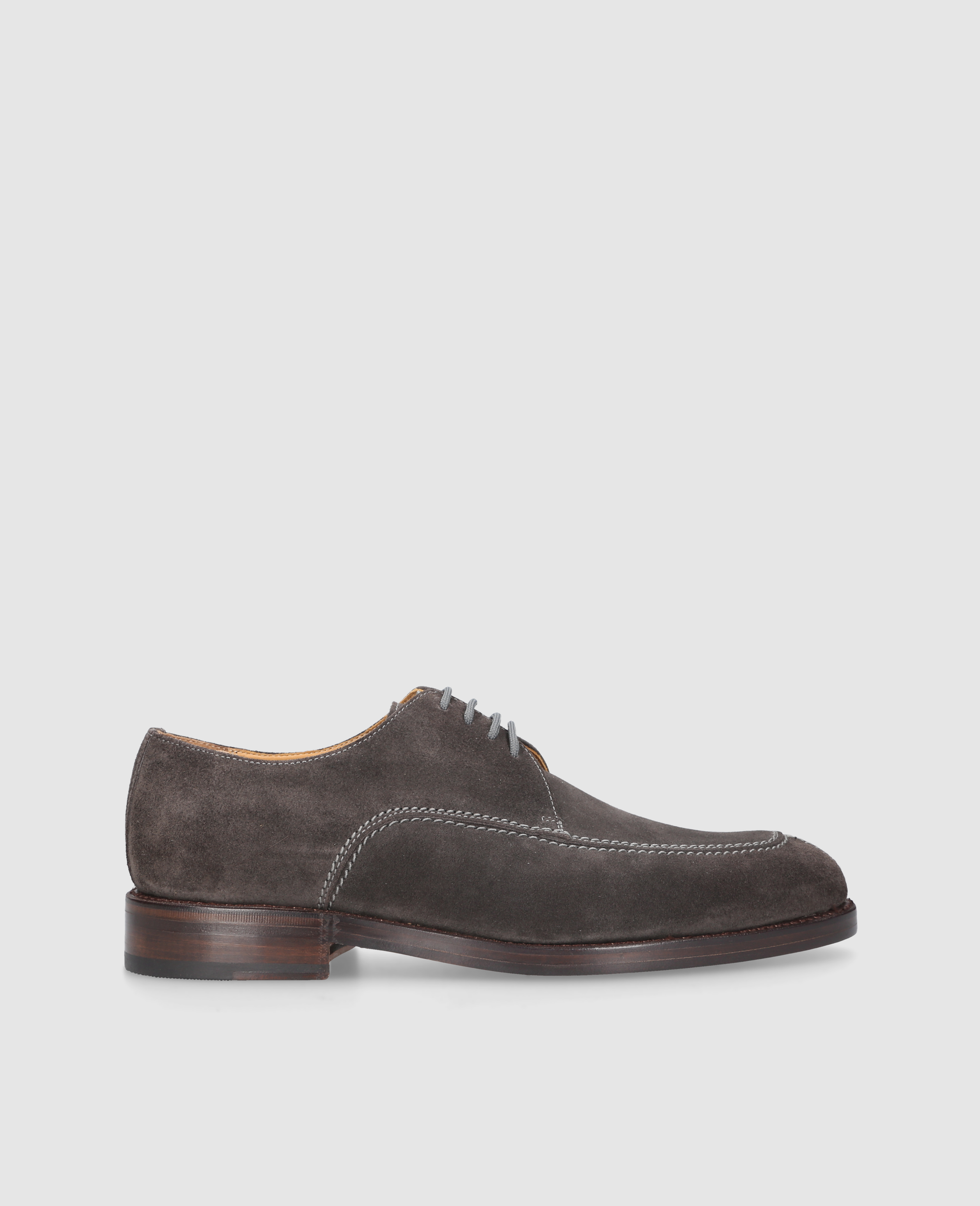 dinkelacker-luzern-norweger-v-halbschuh-dunkelgrau-velours image 7