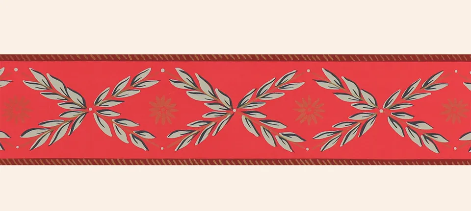 hembus-borte-4097-klassik-papierborte-rot-10-cm image 1