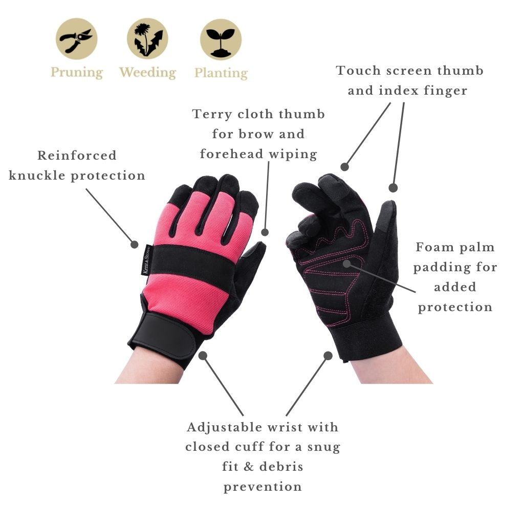 kent-stowe-flex-protect-handschuhe-pink-damen-m image 5