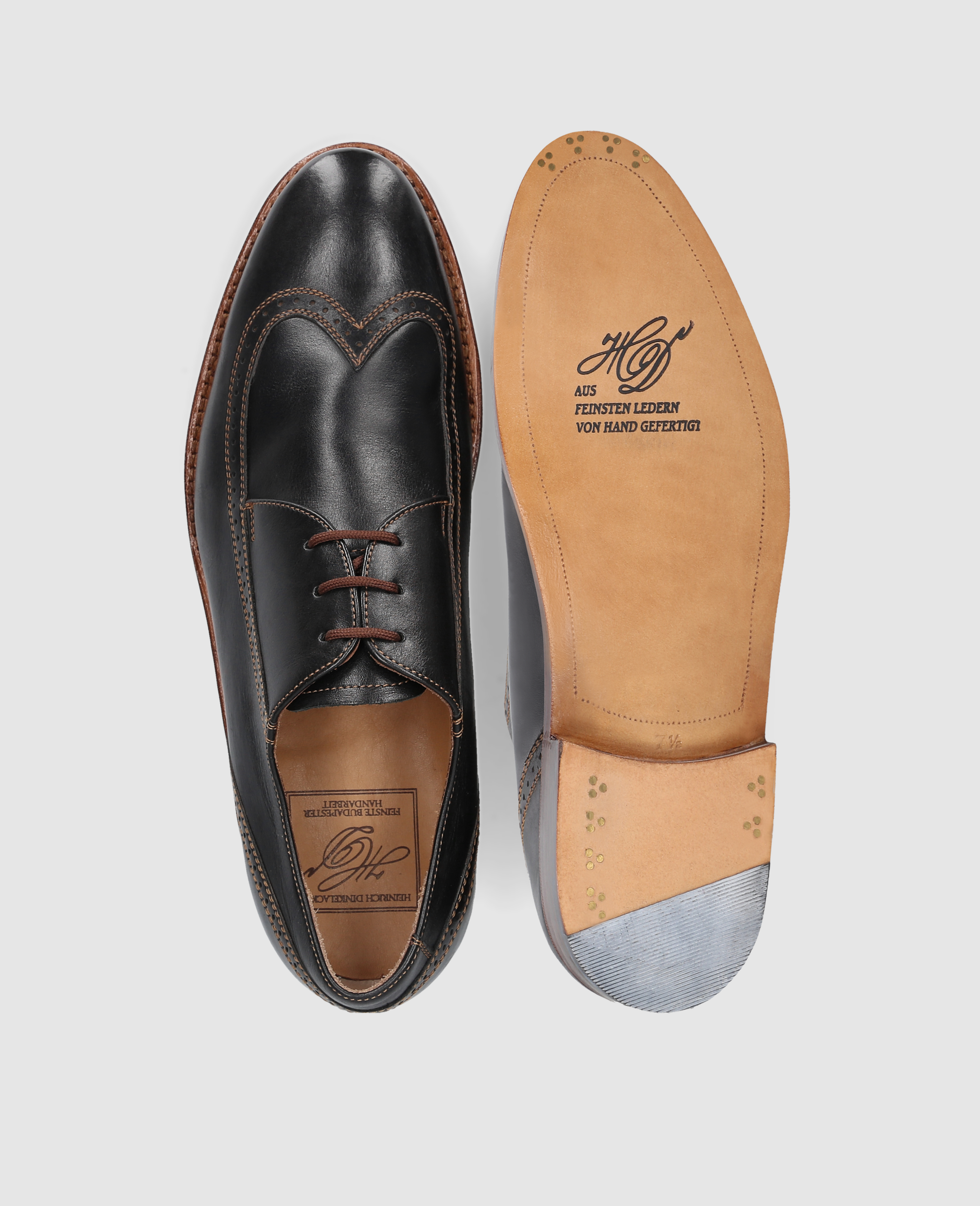 dinkelacker-rom-full-brogue-herrenschuh-schwarz image 7