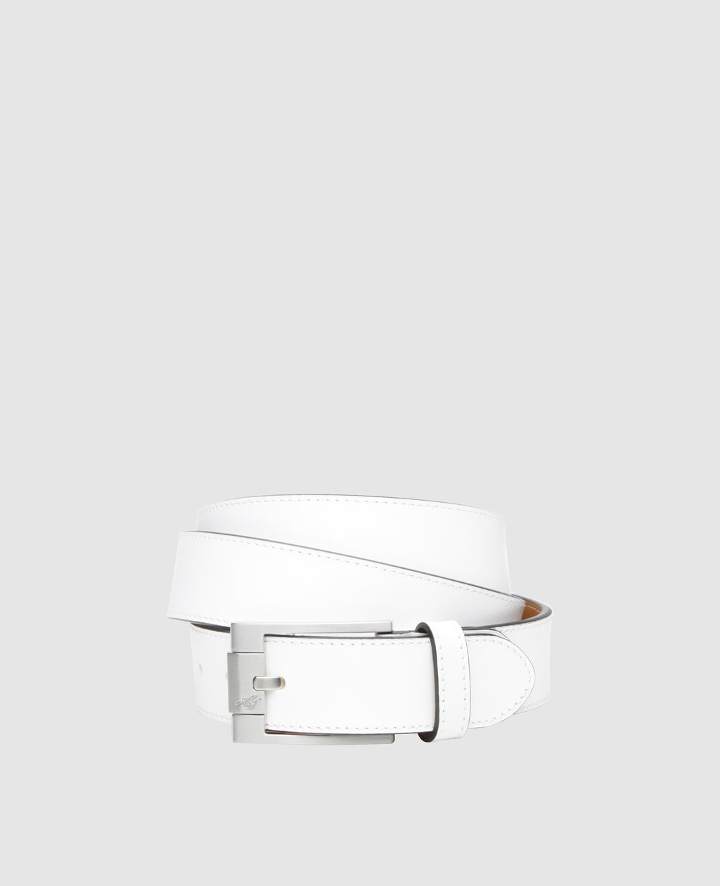 dinkelacker-levente-plain-lederg-rtel-wei-antik-kalbleder image 1