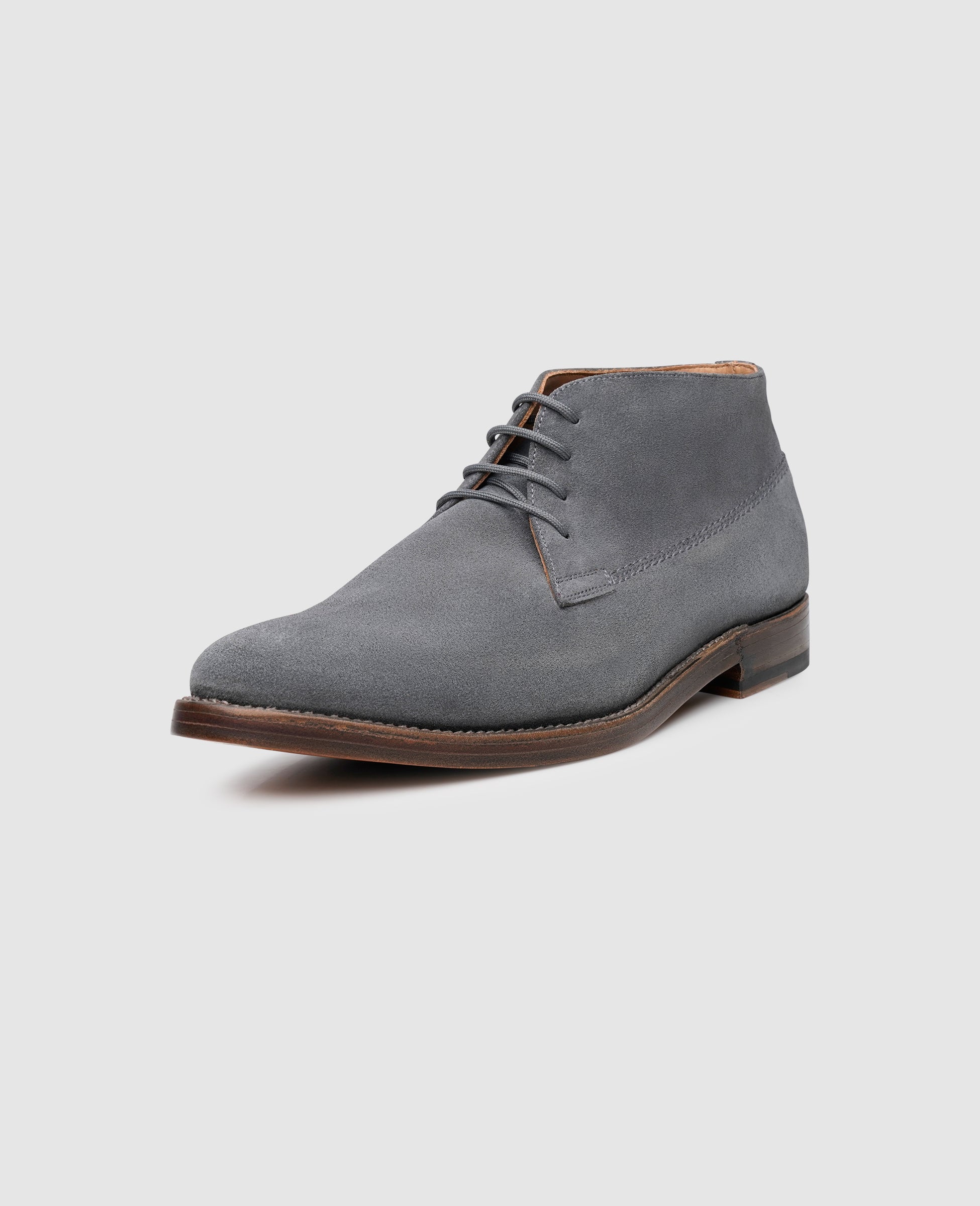 dinkelacker-milano-plain-v-boot-grau-velours-herrenstiefelette image 2