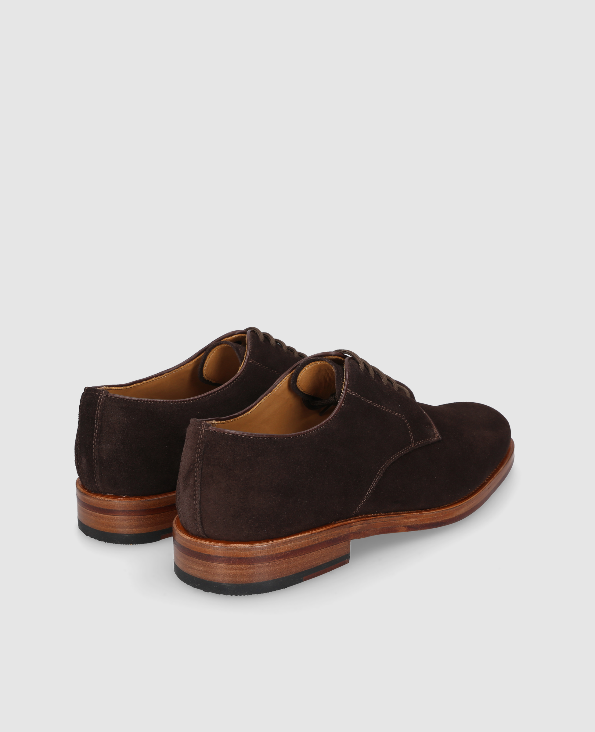 dinkelacker-luzern-derby-plain-v-herrenschuh-dunkelbraun-kalbsvelours image 4