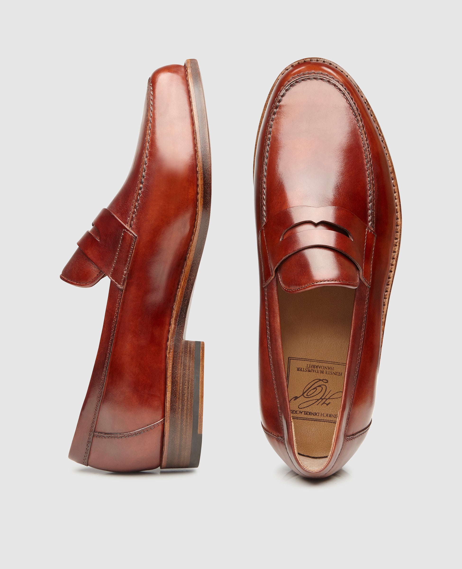 dinkelacker-wien-plain-tc-penny-loafer-whiskey-toscana-calf image 5