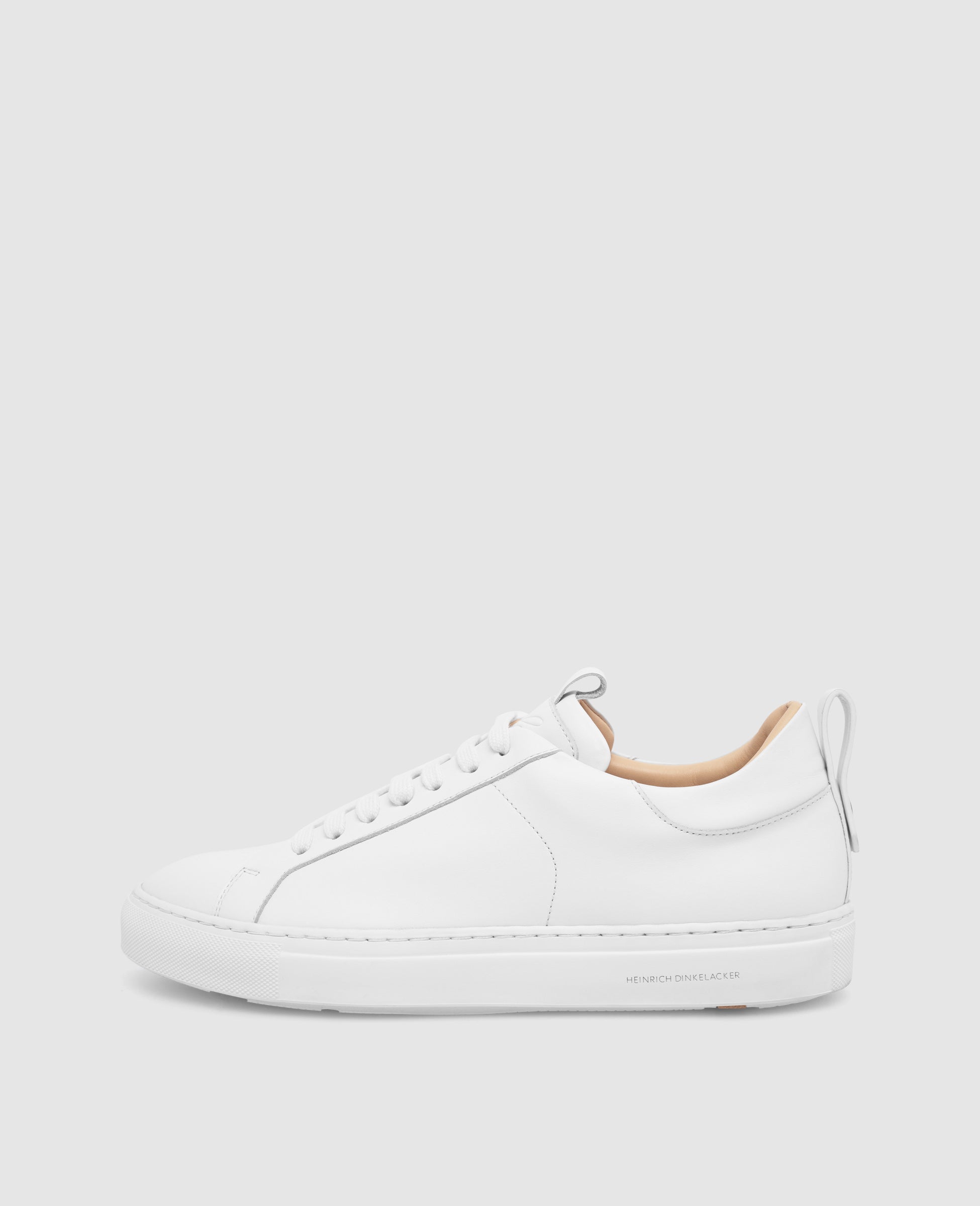 dinkelacker-turin-court-sneaker-np-wei-kalbsnappa image 1