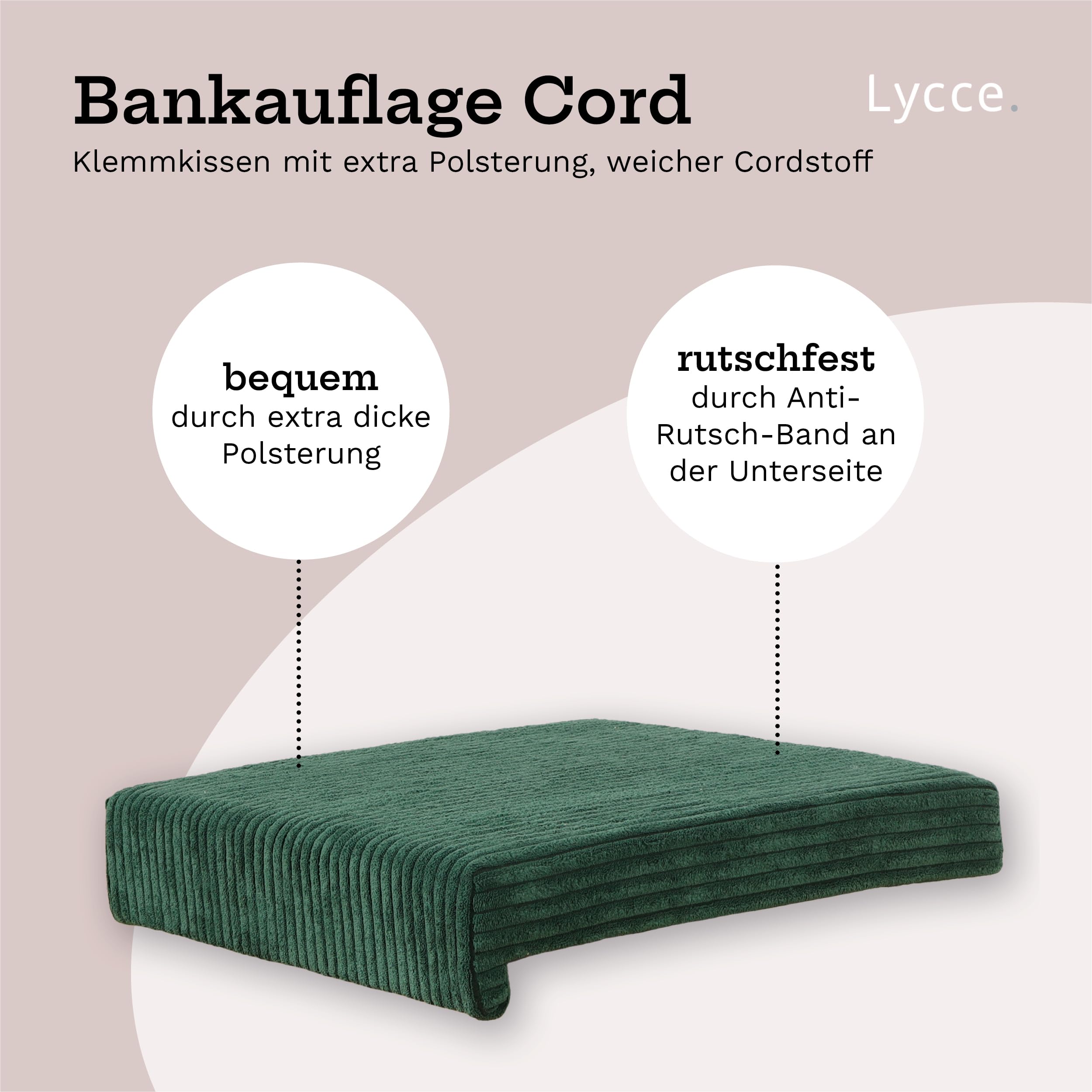 lycce-klemmkissen-1-leiste-cord-gr-n-bankauflage-40-x-38-x-8-cm-banktiefe-ab-35- image 2