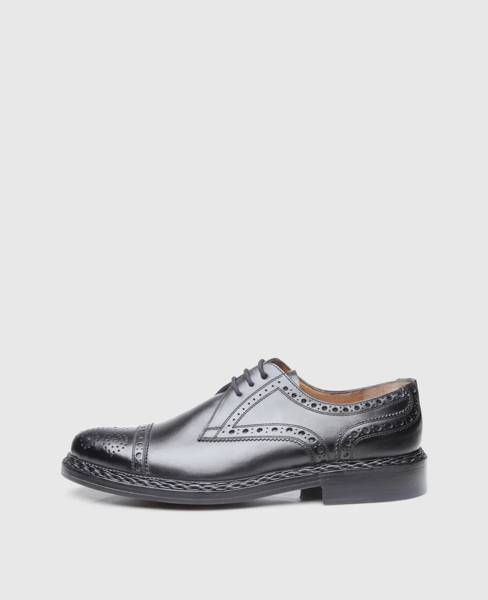 dinkelacker-buda-half-brogue-bc-derby-black image 1