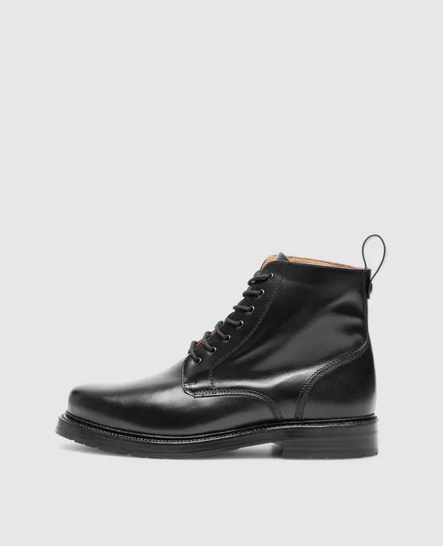 dinkelacker-buda-plain-bc-derby-boot-black-boxcalf-gummisohle image 1