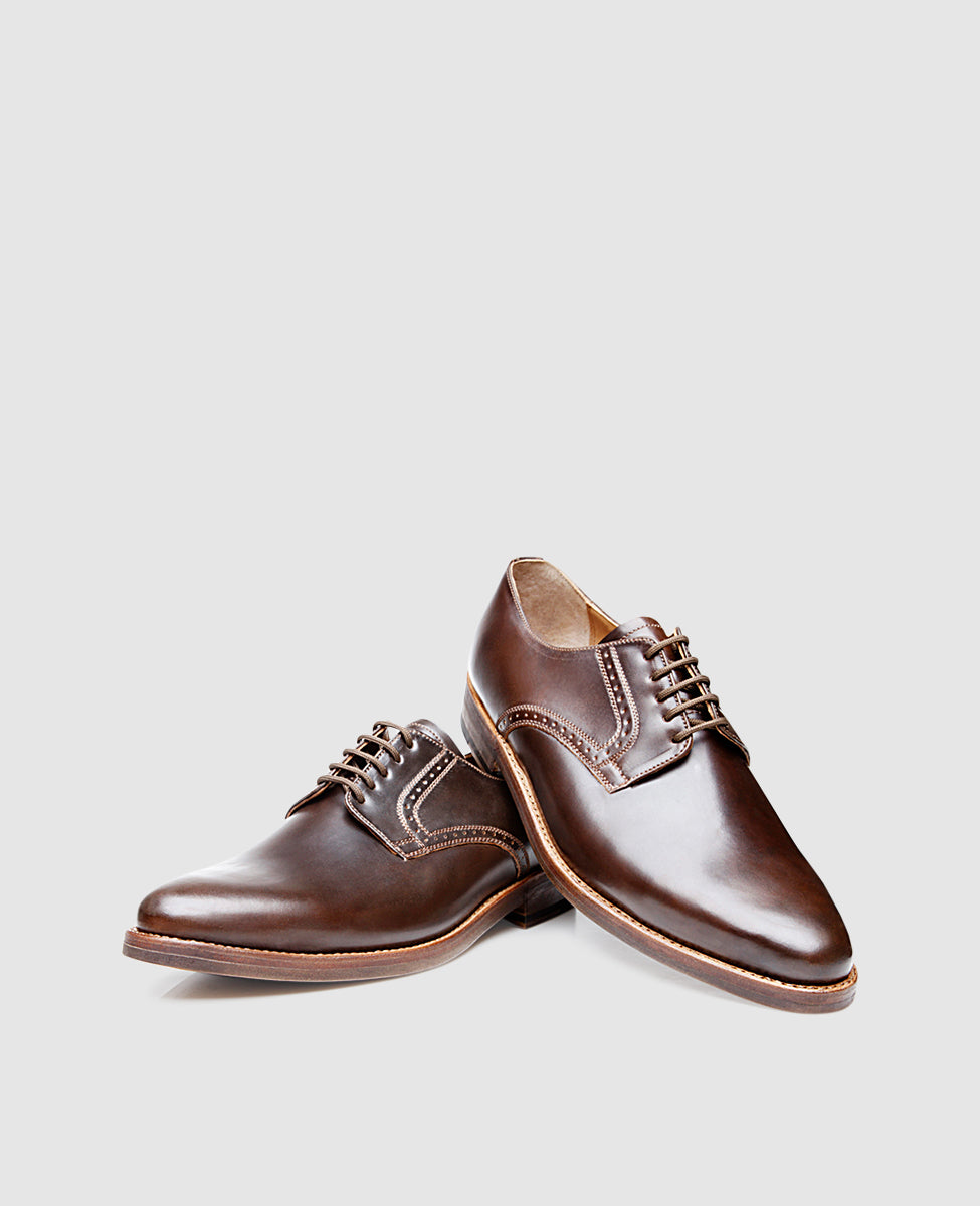 dinkelacker-milano-plain-c-derby-dark-cognac-shell-cordovan image 5
