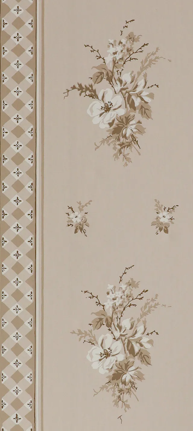 hembus-tapete-7000-landgraf-papiertapete-beige-gestreift-mit-blumenstr-u-en image 1