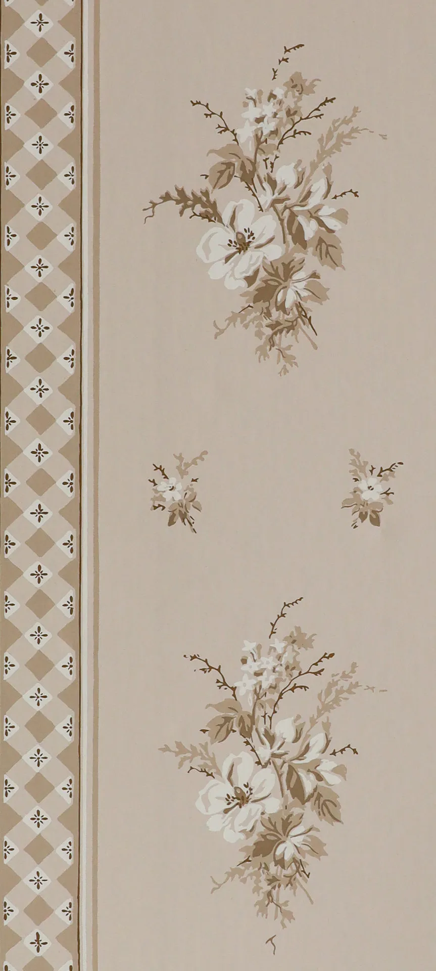 hembus-tapete-7000-landgraf-papiertapete-beige-gestreift-mit-blumenstr-u-en image 1