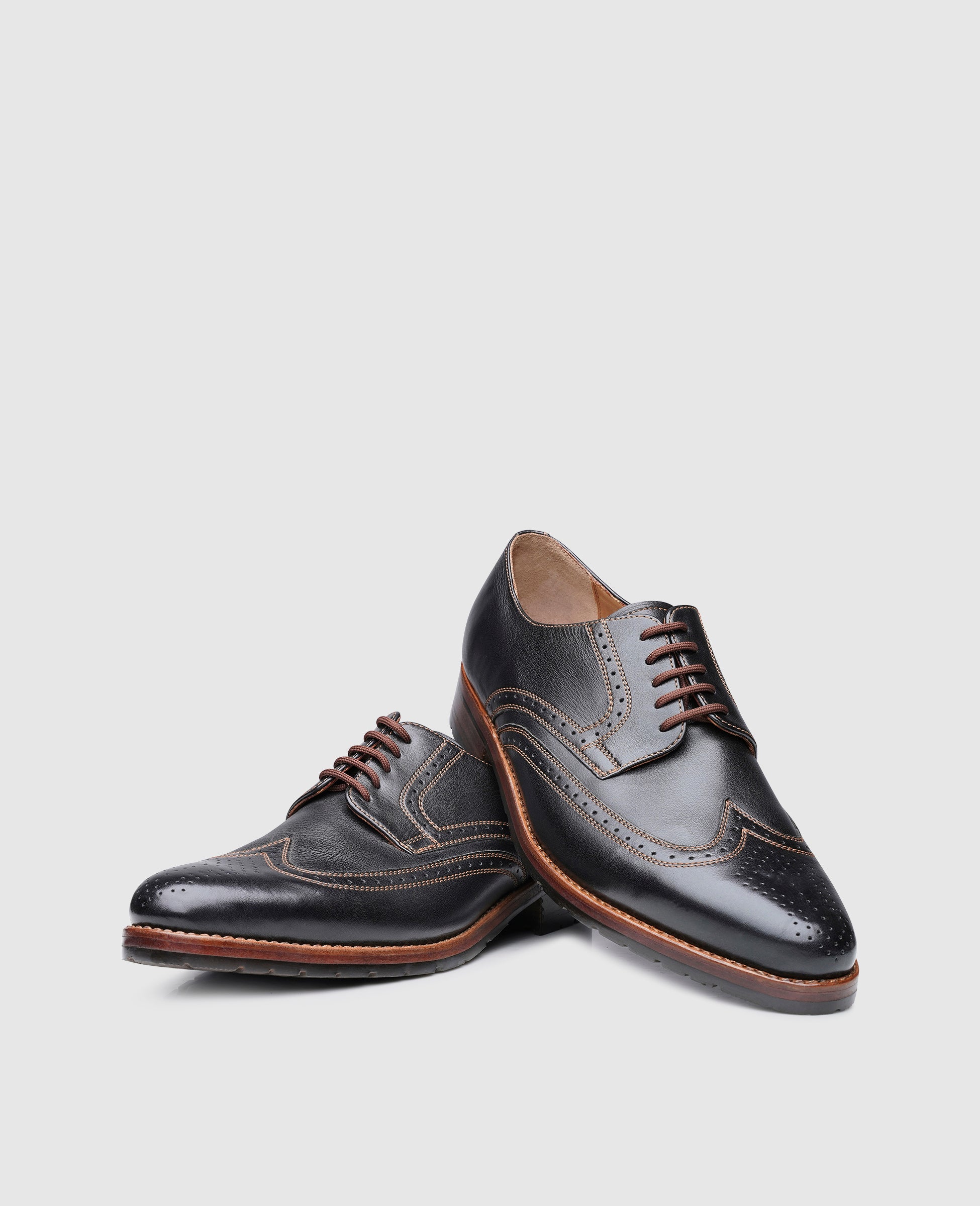 dinkelacker-milano-full-brogue-sc-halbschuh-schwarz-soft-calf image 4