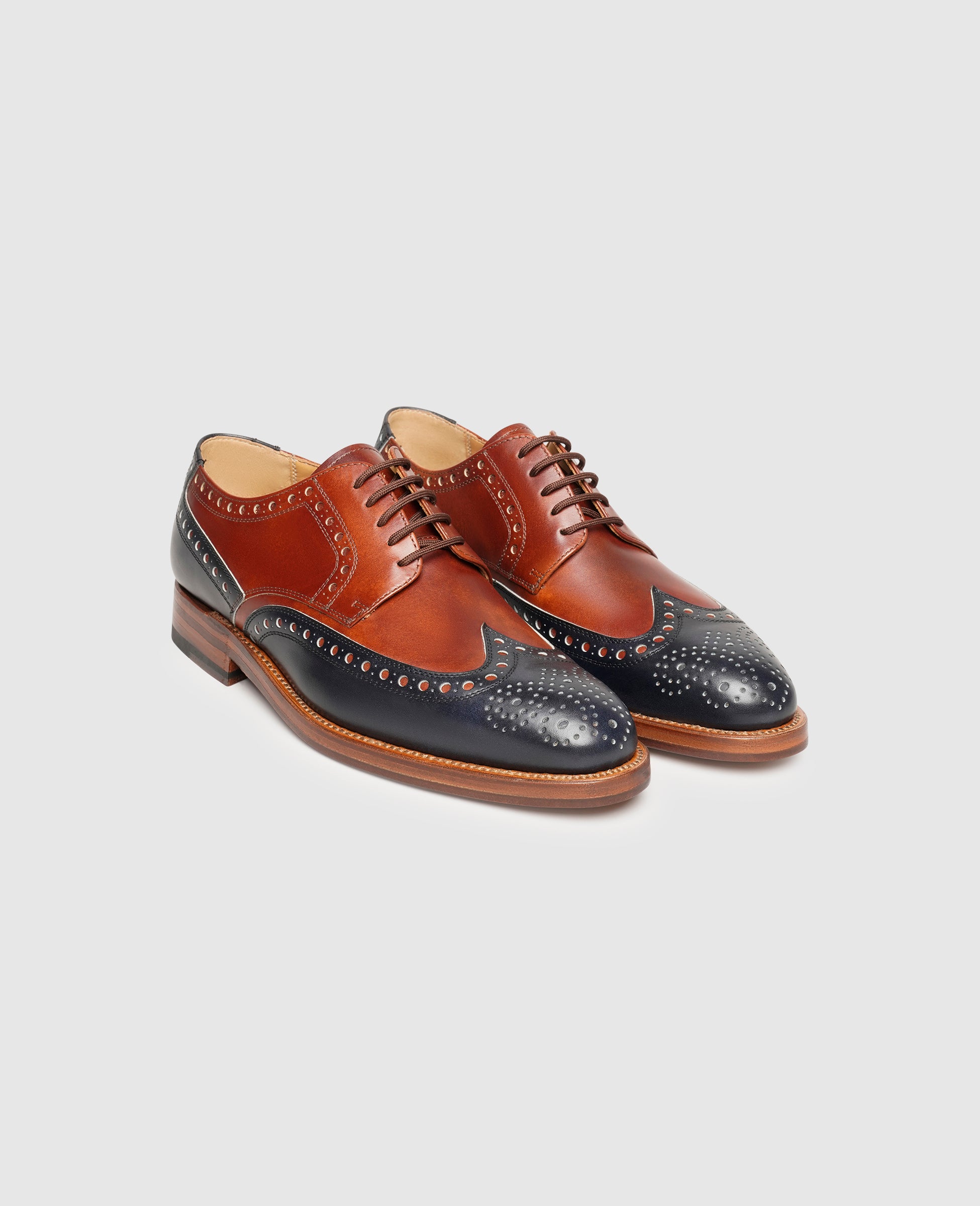 dinkelacker-luzern-full-brogue-tc-midnight-whiskey-herren-derby image 2