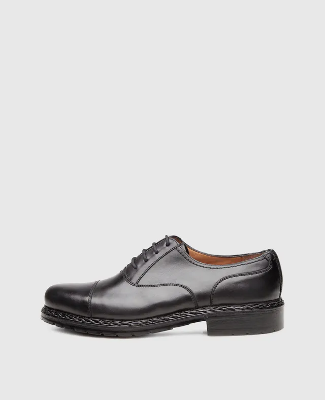dinkelacker-buda-captoe-sc-black-herren-oxford-gummisohle image 1