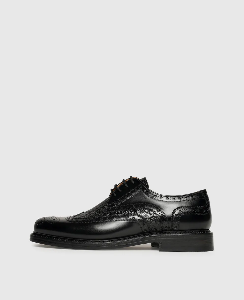dinkelacker-z-rich-full-brogue-bc-derby-black image 1