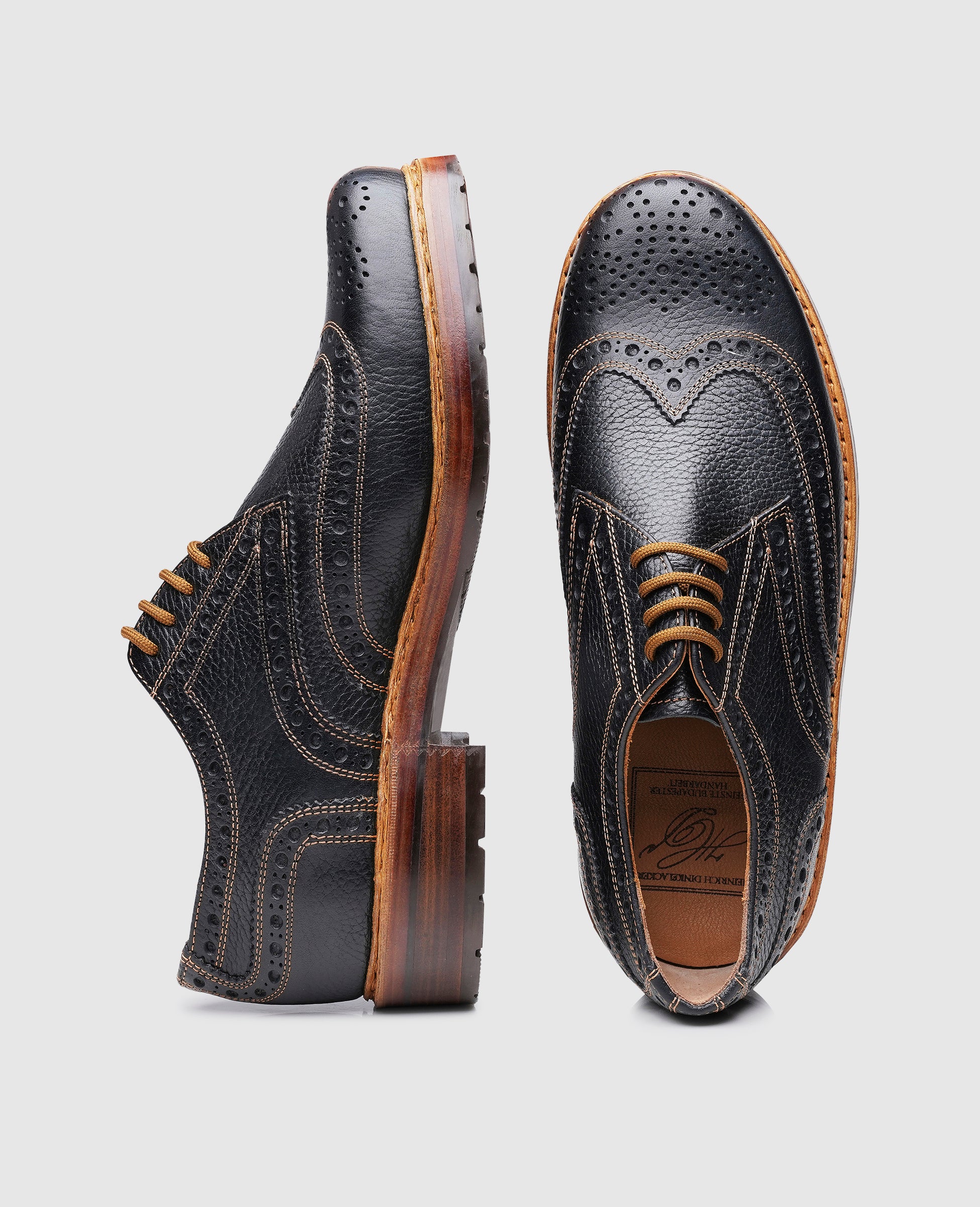 dinkelacker-rio-full-brogue-az-derby-schwarz image 5