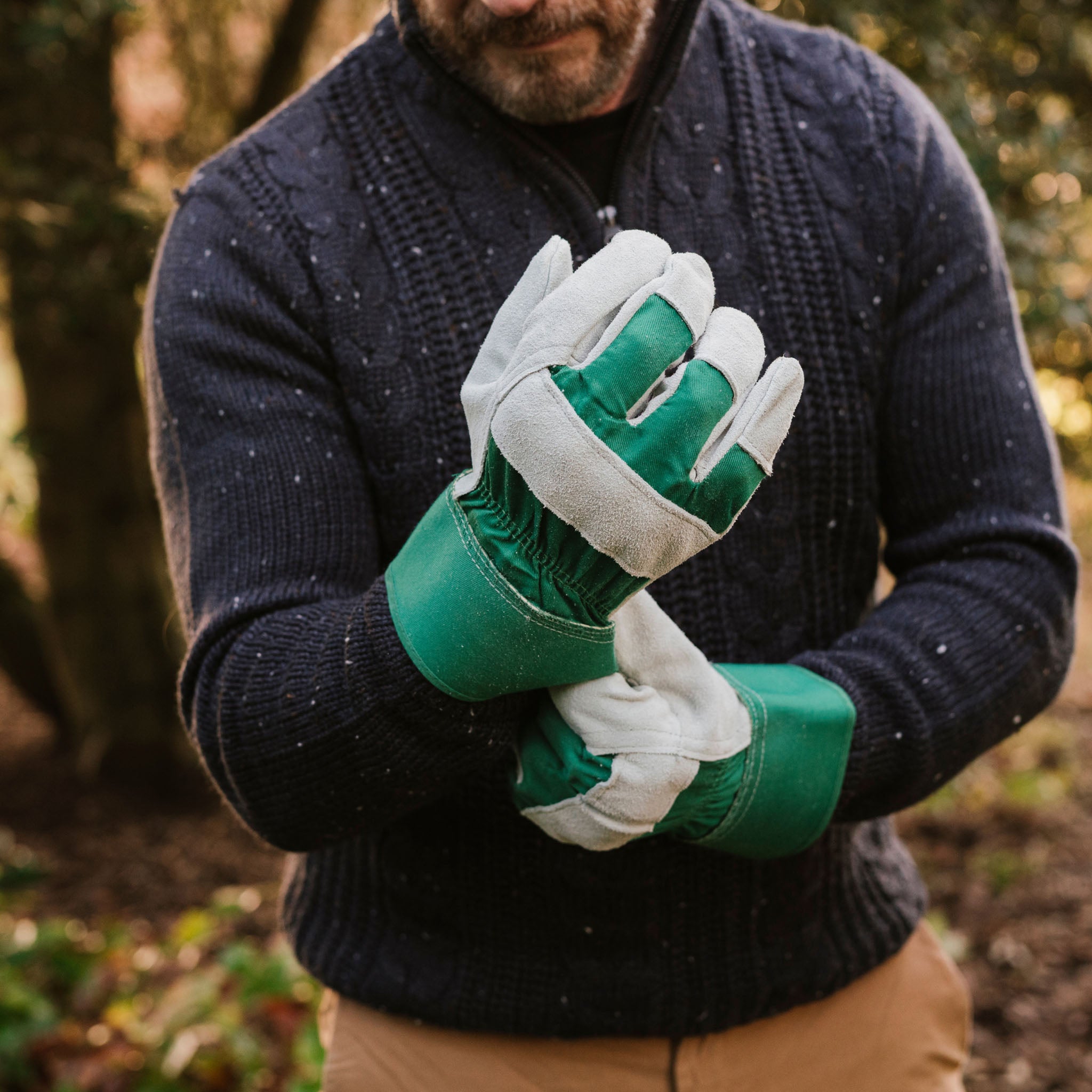 kent-stowe-rigger-gartenhandschuhe-doppelpack-herren-l-gr-n-blau image 2