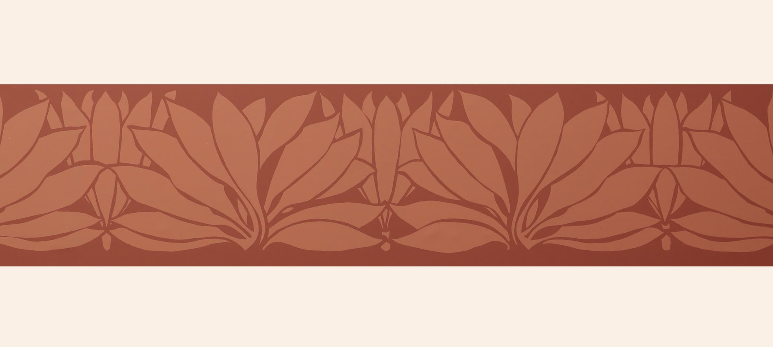 hembus-borte-161-palmetten-rot-bord-re-17-2-cm-jugendstil image 1