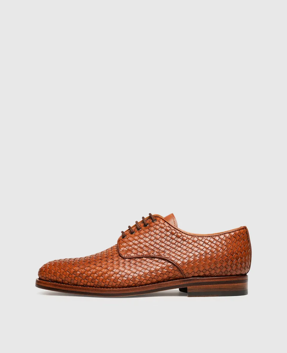 dinkelacker-luzern-plain-ac-derby-walnut-brown-flechtleder image 1