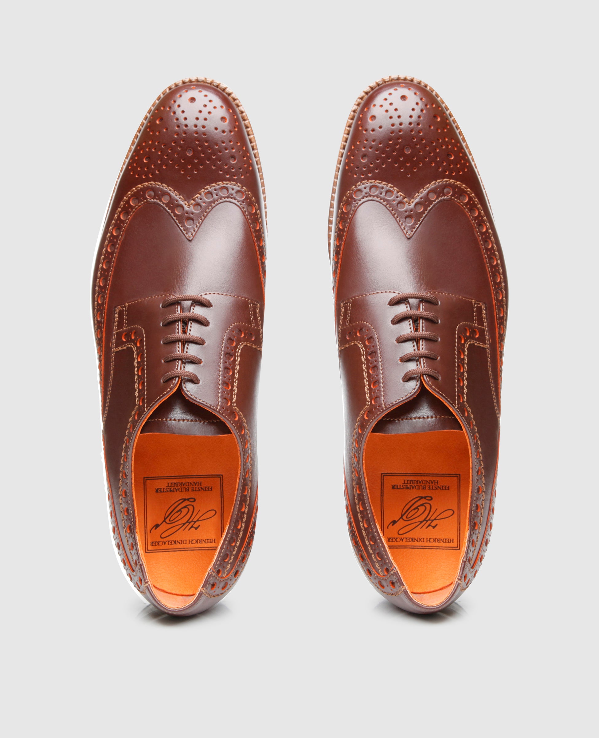 dinkelacker-luzern-full-brogue-derby-dunkelbraun-orange-kontrast image 8
